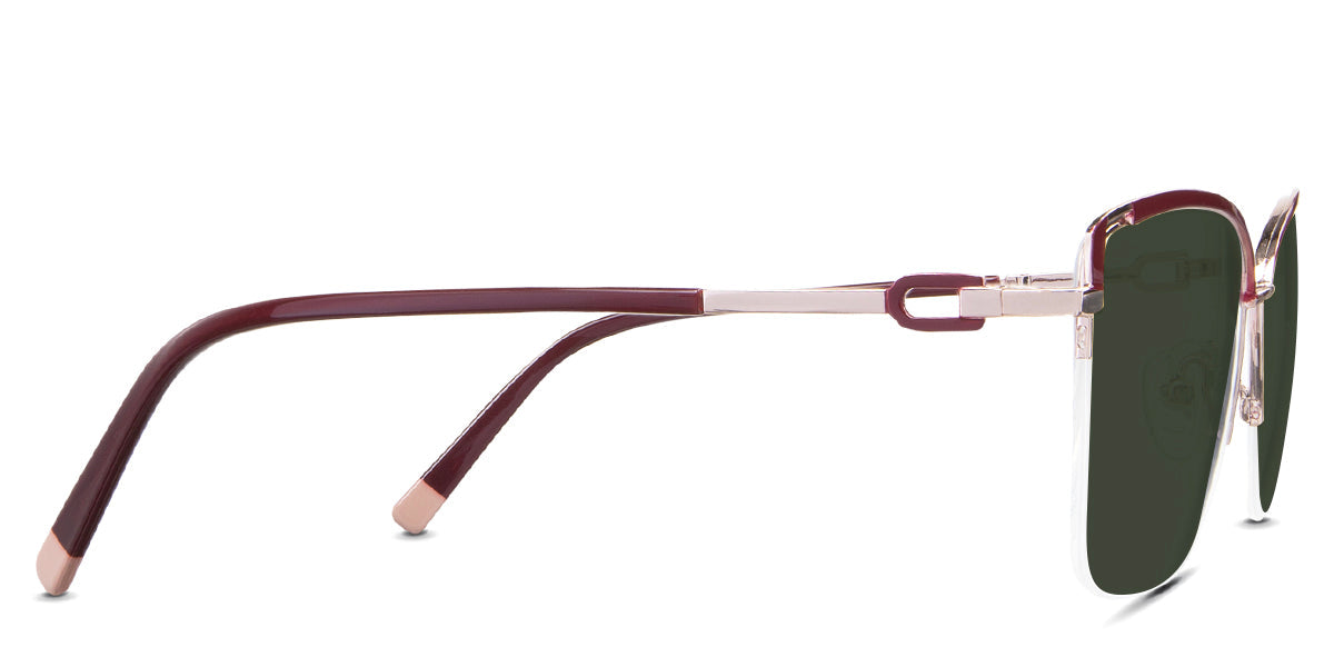 Phoebe Women's Prescription Polarized Sunglasses - UV Protection, Fashionable & Comfortable for Driving, Outdoor Activities & Daily Wear