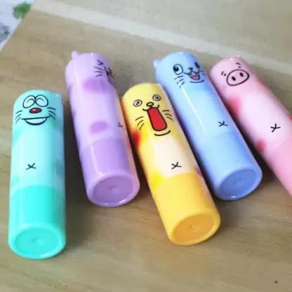 Best Cartoon Lip Balm Pack of 2 - Fruity Flavor for Moisturizing & Nourishing Lips | Perfect for Kids, Teens & Daily Lip Care