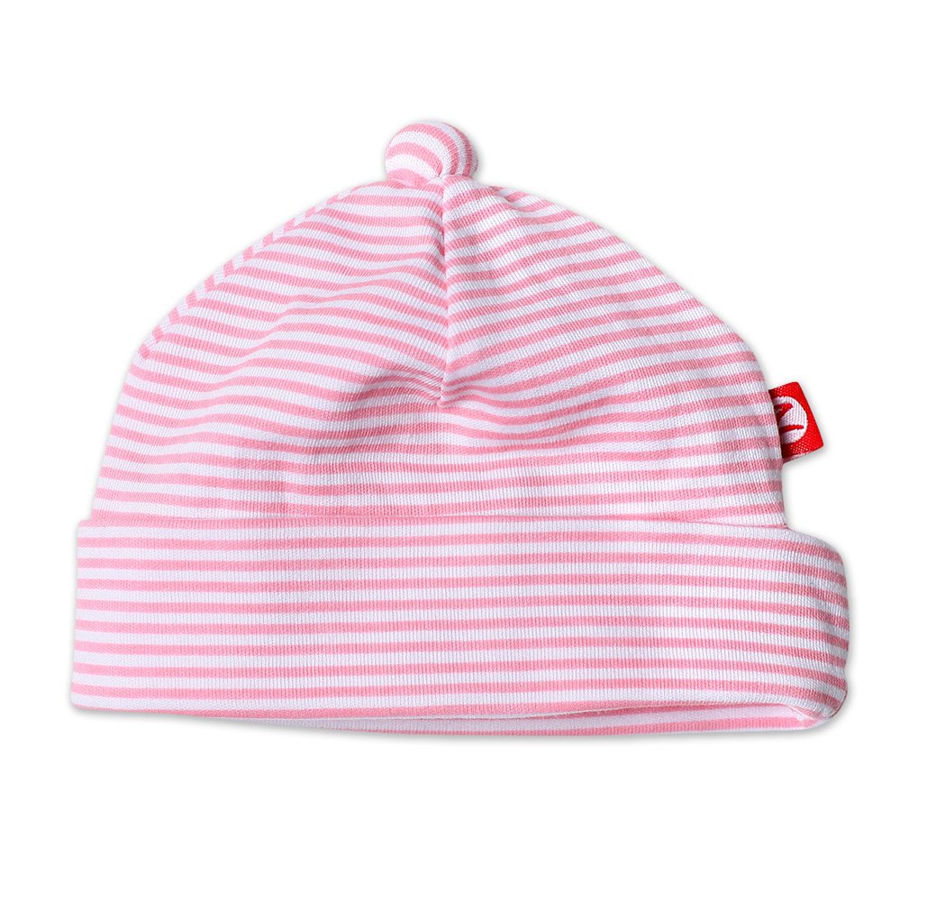 Zutano Candy Stripe Baby Hat - Soft Cotton Beanie for Newborns & Infants - Perfect for Outdoor Play, Winter Warmth & Photo Shoots