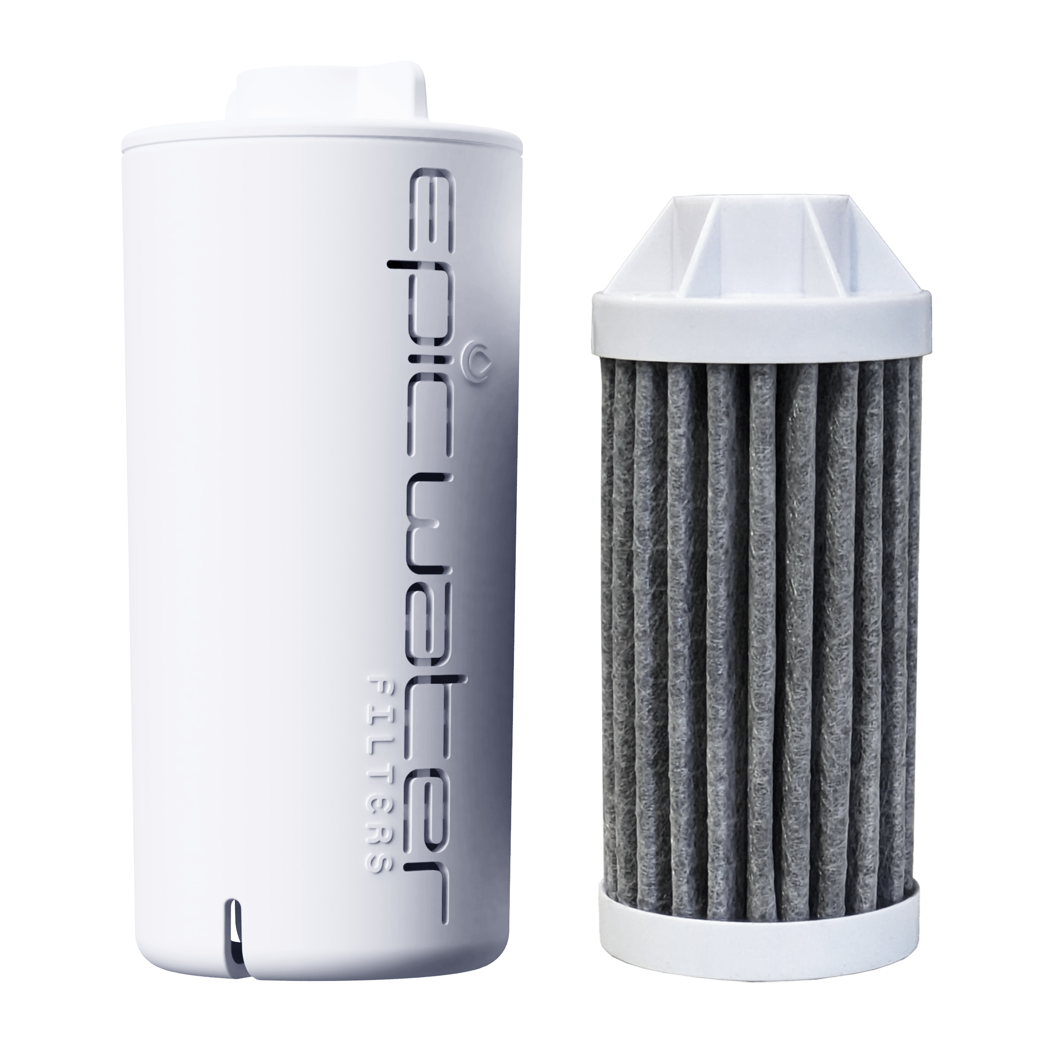 Everywhere Water Bottle with Built-in Filter & Protective Casing - Portable Purification for Hiking, Travel & Emergency Preparedness