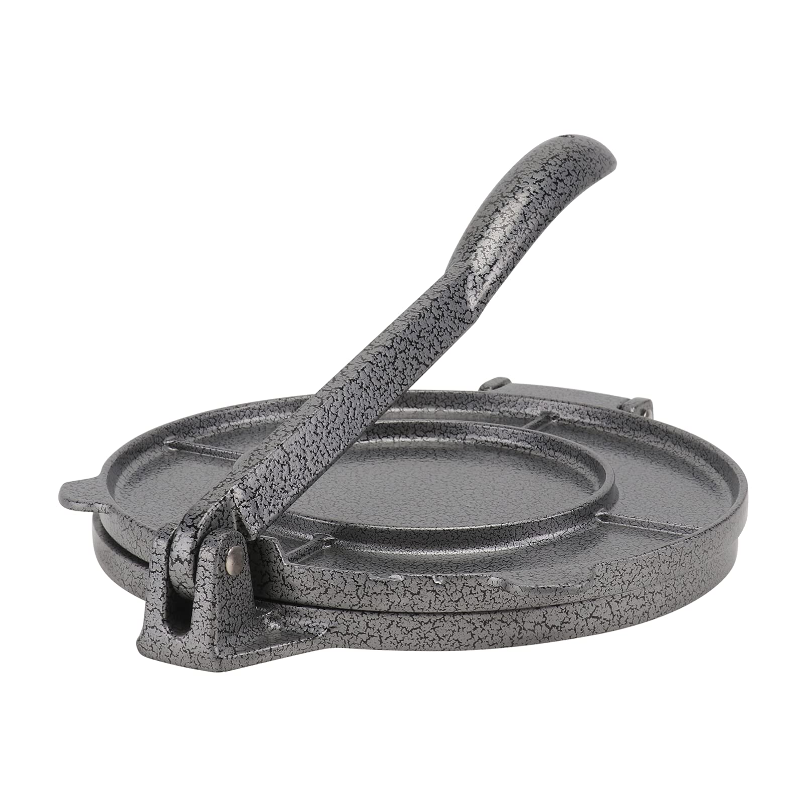 Electric Tortilla Press Maker - Round Shape for Tacos, Pizza, Pierogi, Puri & Paratha | Non-Stick Comal & Dumpling Dough Press | Perfect for Home Cooking, Restaurants & Catering