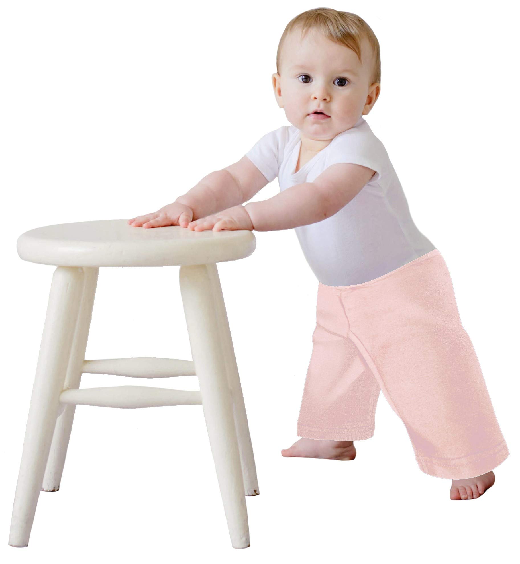 Mato & Hash Baby Pants - Soft Cotton Cute Baby Clothes for Boys & Girls | Comfortable Outfit for Playtime, Daycare & Family Photos