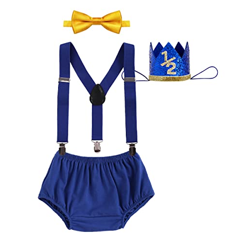 Royal blue+ Yellow bowtie