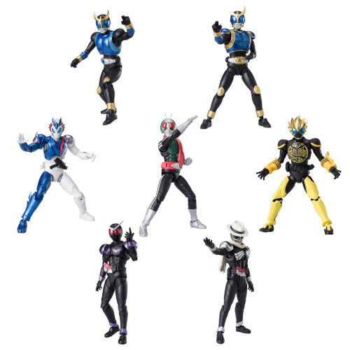 Kamen Rider Shodo XX Double Cross Bandai 3 Inch Action Figure - Collectible Mini Toy for Anime Fans & Display Decor