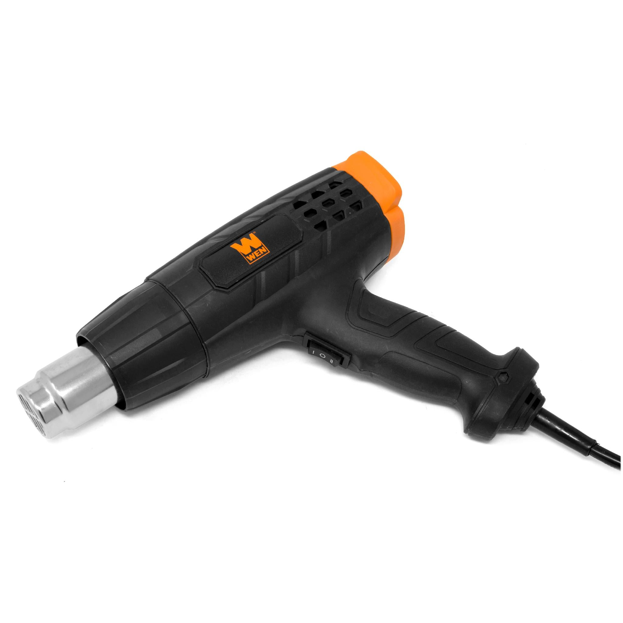 WEN HG1022 12.5 Amp Dual Temperature Heat Gun with 2 Nozzle Attachments - Perfect for DIY Crafts, Shrink Wrapping, Paint Stripping & Home Repairs
