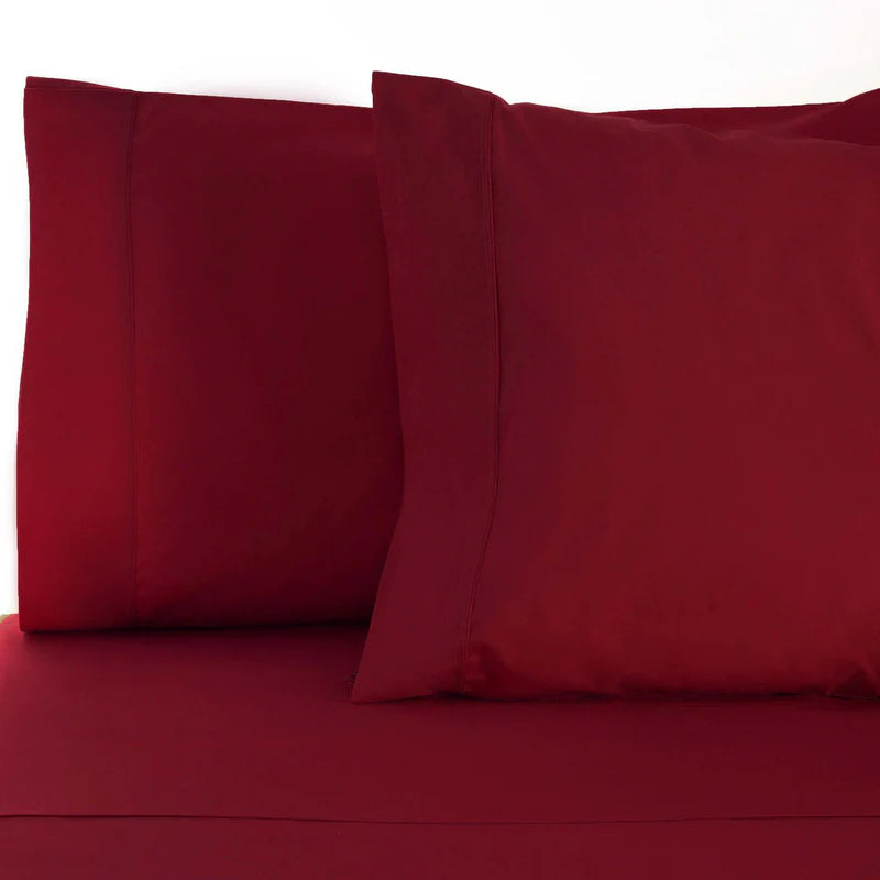 Premium 530 Thread Count 100% Egyptian Cotton Pillowcase Set of 2 - Ultra Soft & Breathable Bedding for Luxury Hotels & Home Use