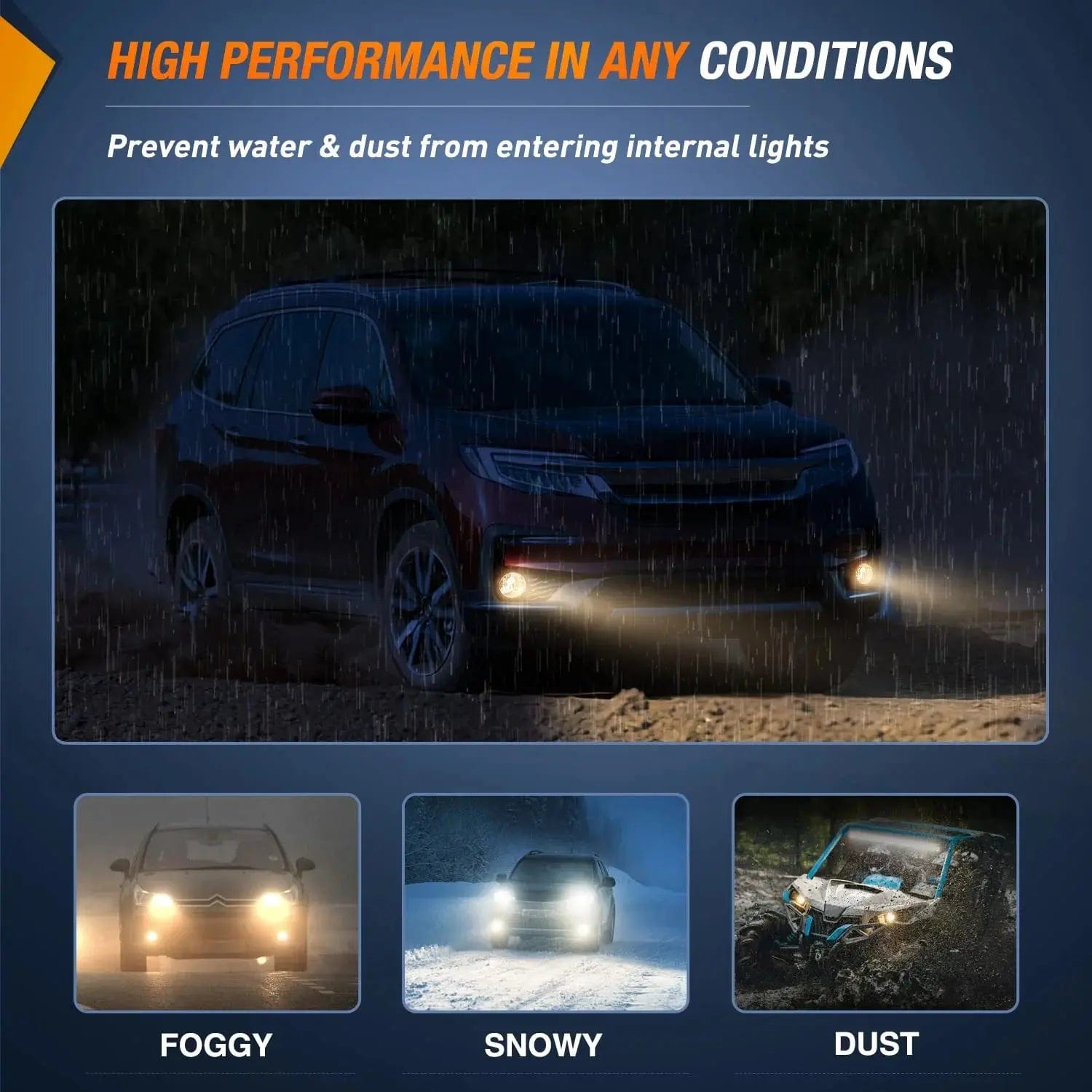 2013-2018 Honda Accord Civic Pilot CR-V Crosstour & Chrysler Jeep Cherokee Dodge Compass Fog Lights Assembly - Durable Replacement for Improved Night Driving Safety - Perfect for Off-Road Adventures and Low Visibility Conditions