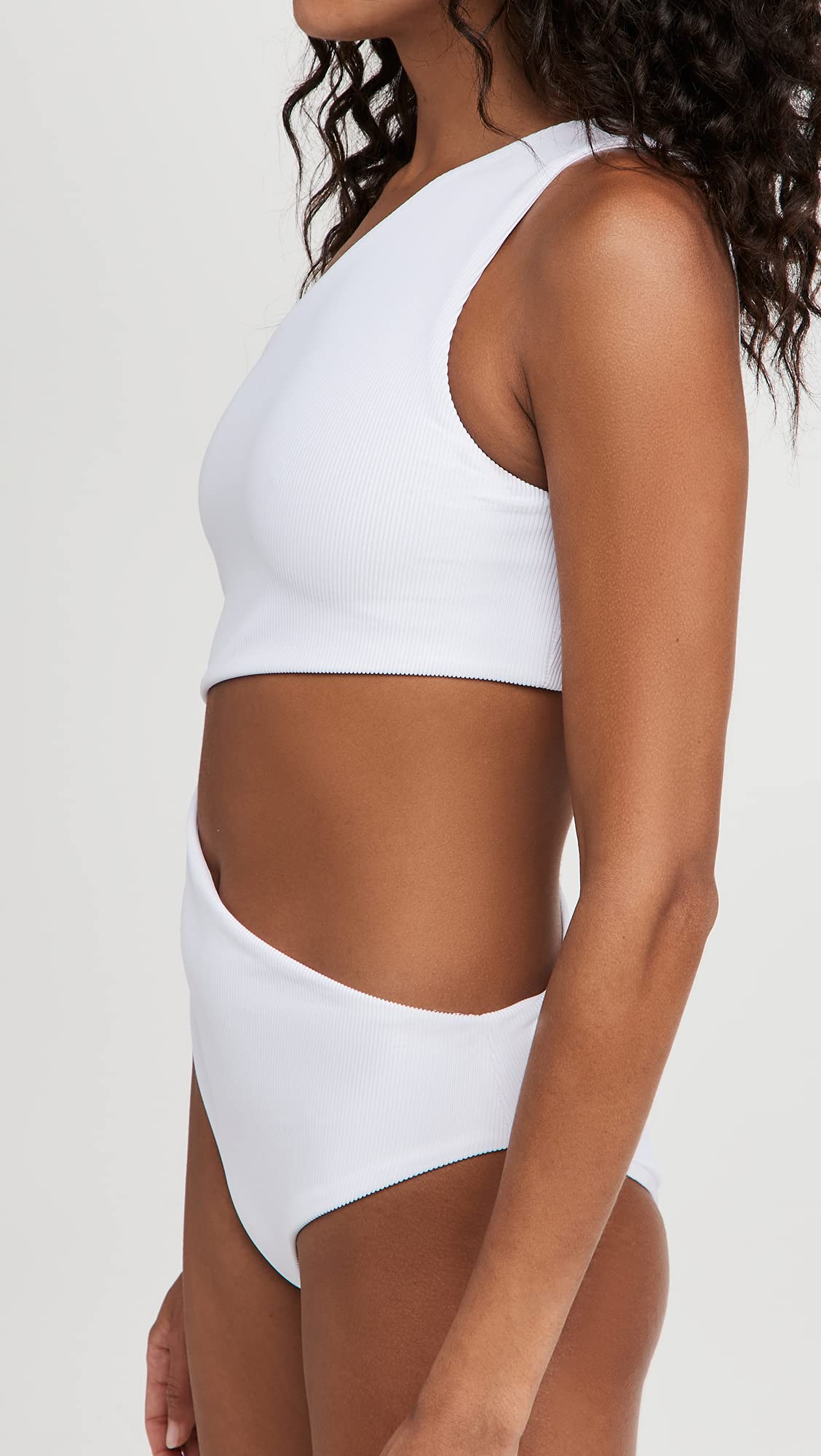 Beach Riot Women's Celine One Piece Swimsuit - Sexy High Cut Monokini Bathing Suit for Women, Tummy Control One Piece Swimwear - Perfect for Pool, Beach Vacation & Summer Getaways