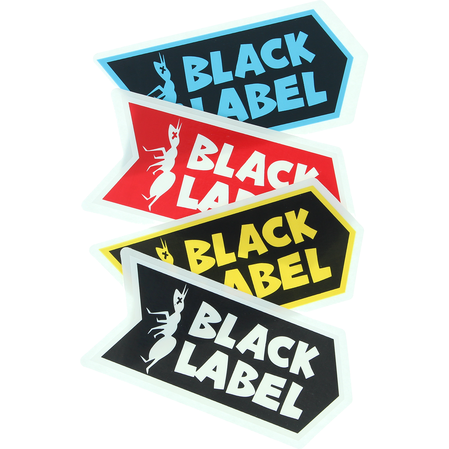 Black Label Anti Logo Decal Sticker - Single Assorted Pack - Perfect for Laptops, Cars, Skateboards & DIY Projects