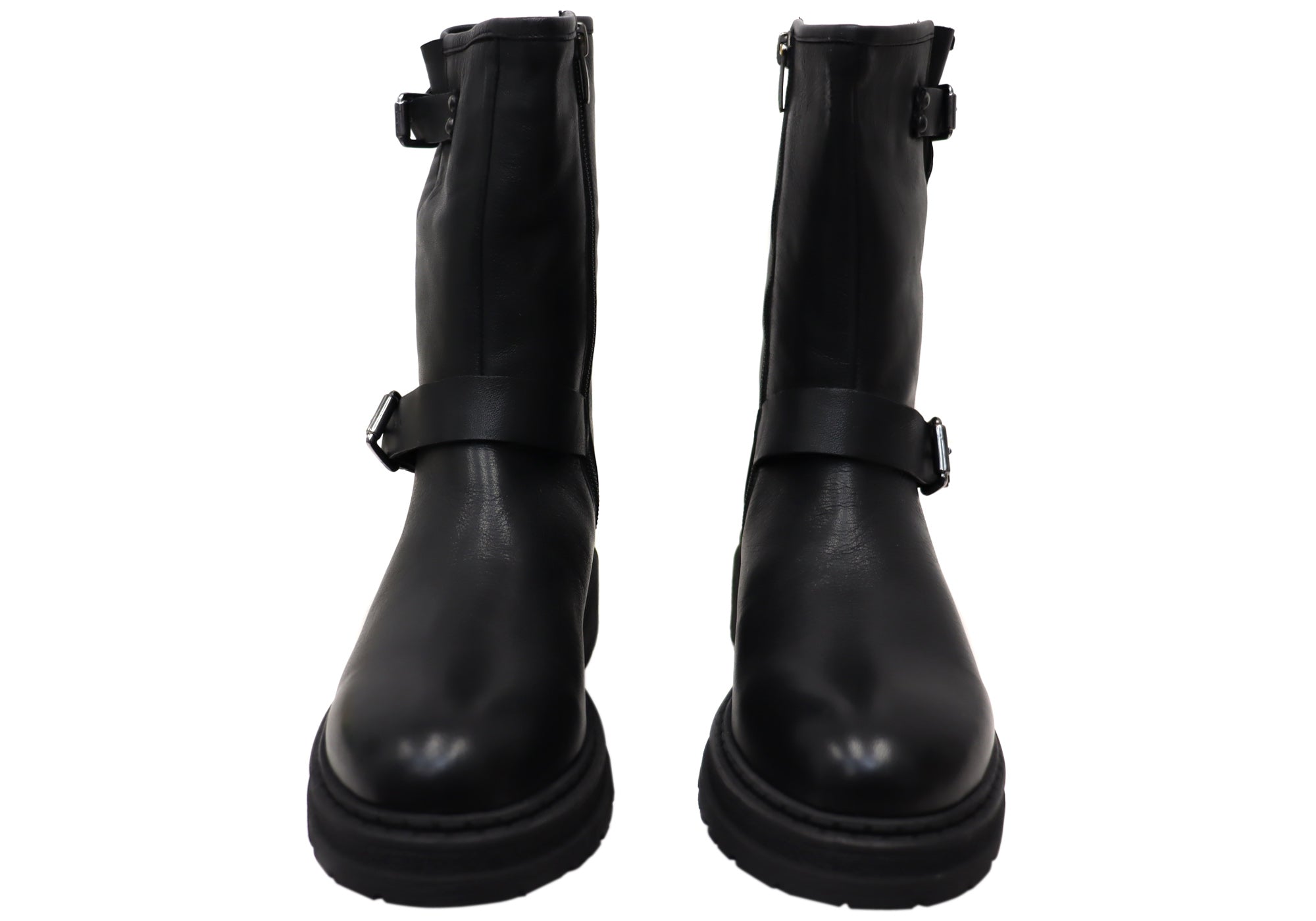 Orizonte Masami Women's Comfortable European Leather Boots for Walking, Work & Winter Fashion