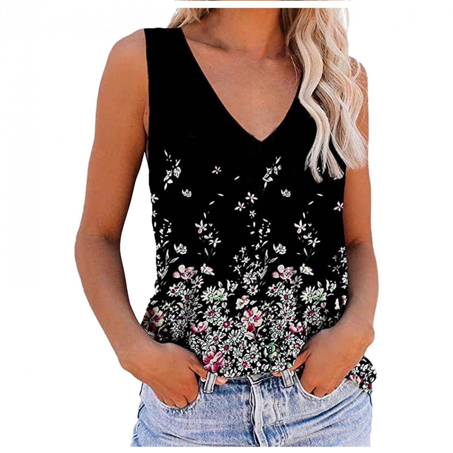 Women's Ribbed Slim Fit Tank Tops - Sleeveless Summer Shirts for Casual Wear, Gym, Beach & Everyday Outfits