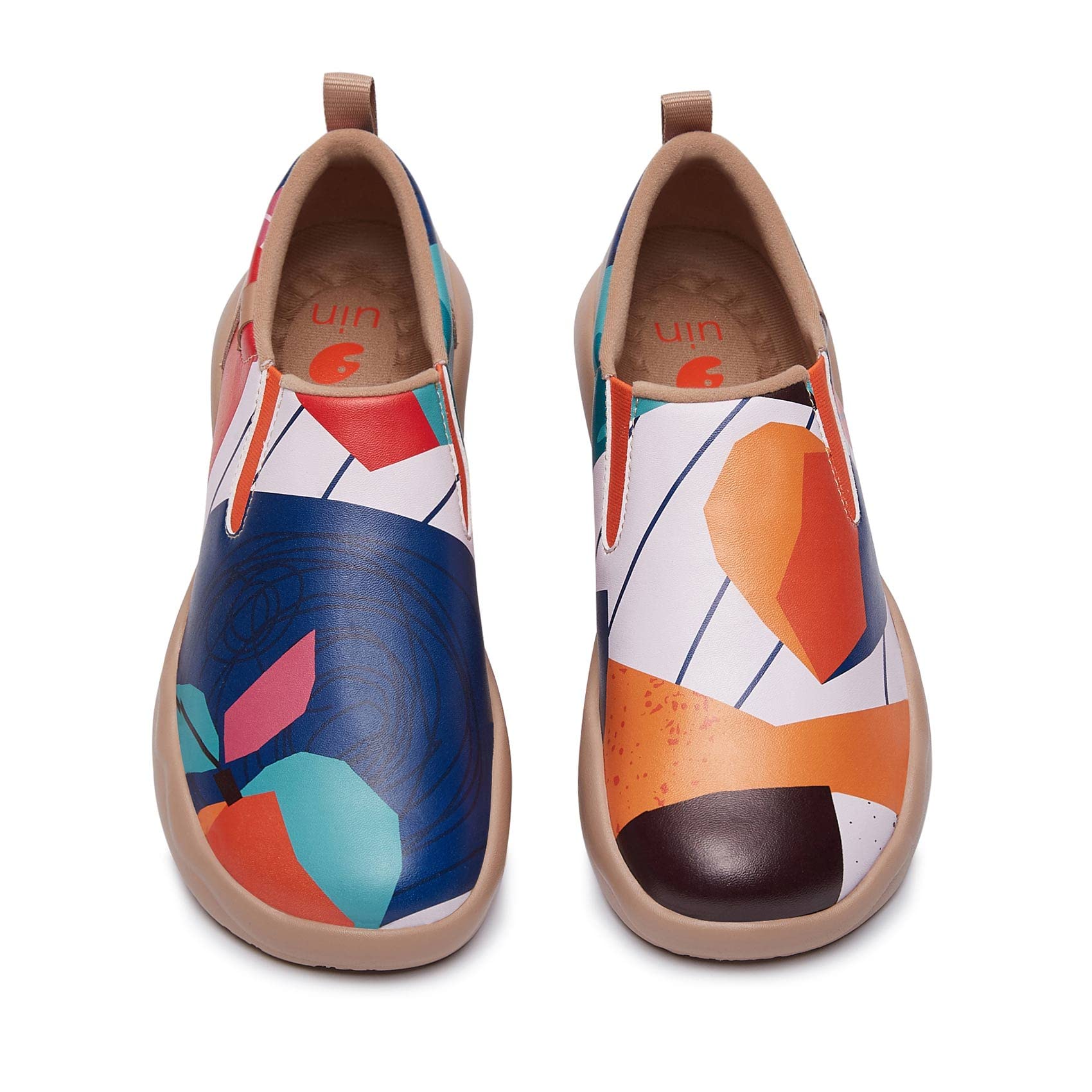 UIN Women's Slip-On Walking Shoes - Lightweight Travel Loafers with Microfiber Comfort for Casual Wear | Perfect for Travel, Work & Everyday Fashion Sneakers