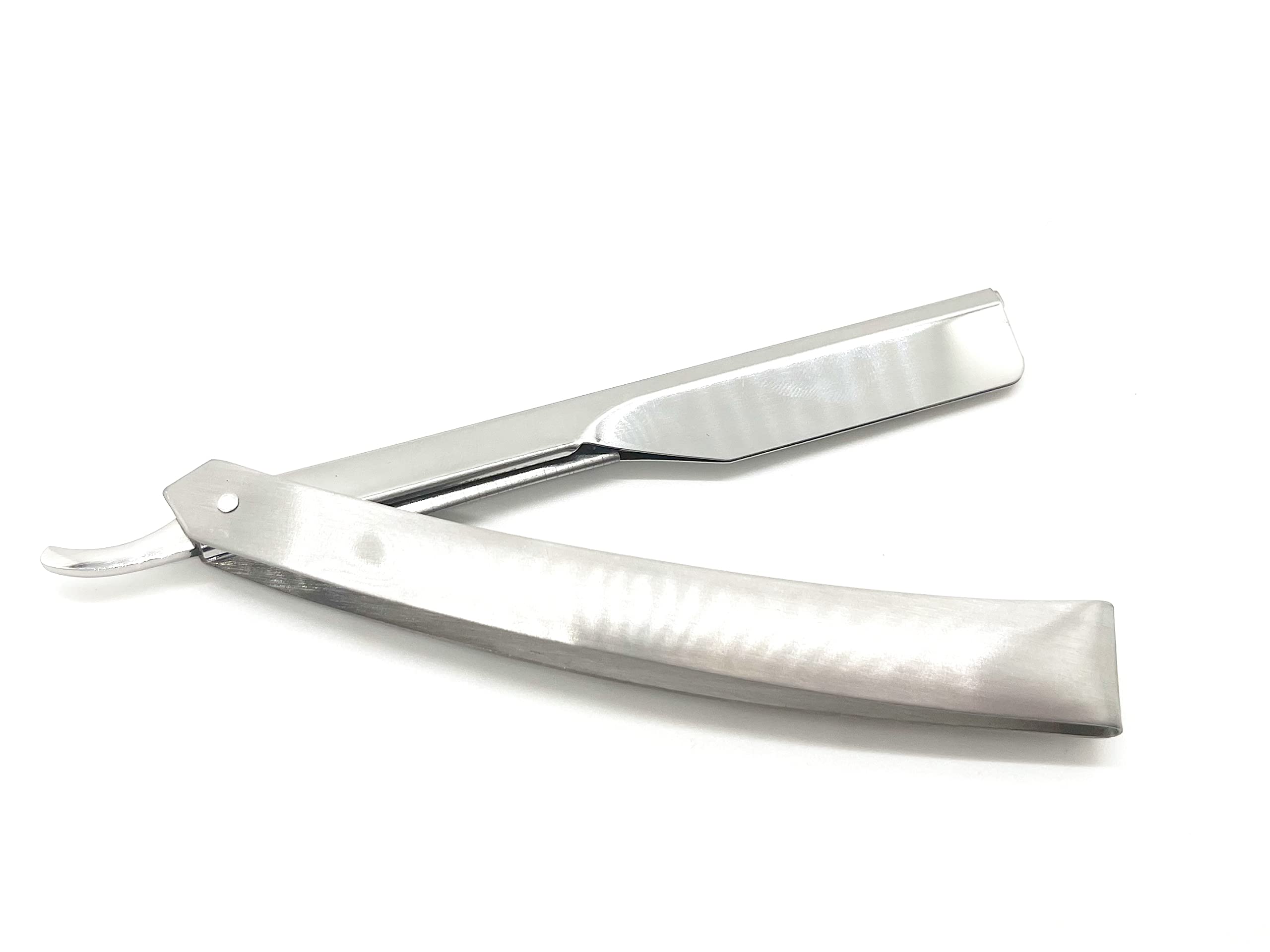 Premium Stainless Steel Straight Razor for Men - Professional Barber Quality Shaving Tool for Smooth & Close Shave - Perfect for Grooming, Beard Trimming & Personal Care