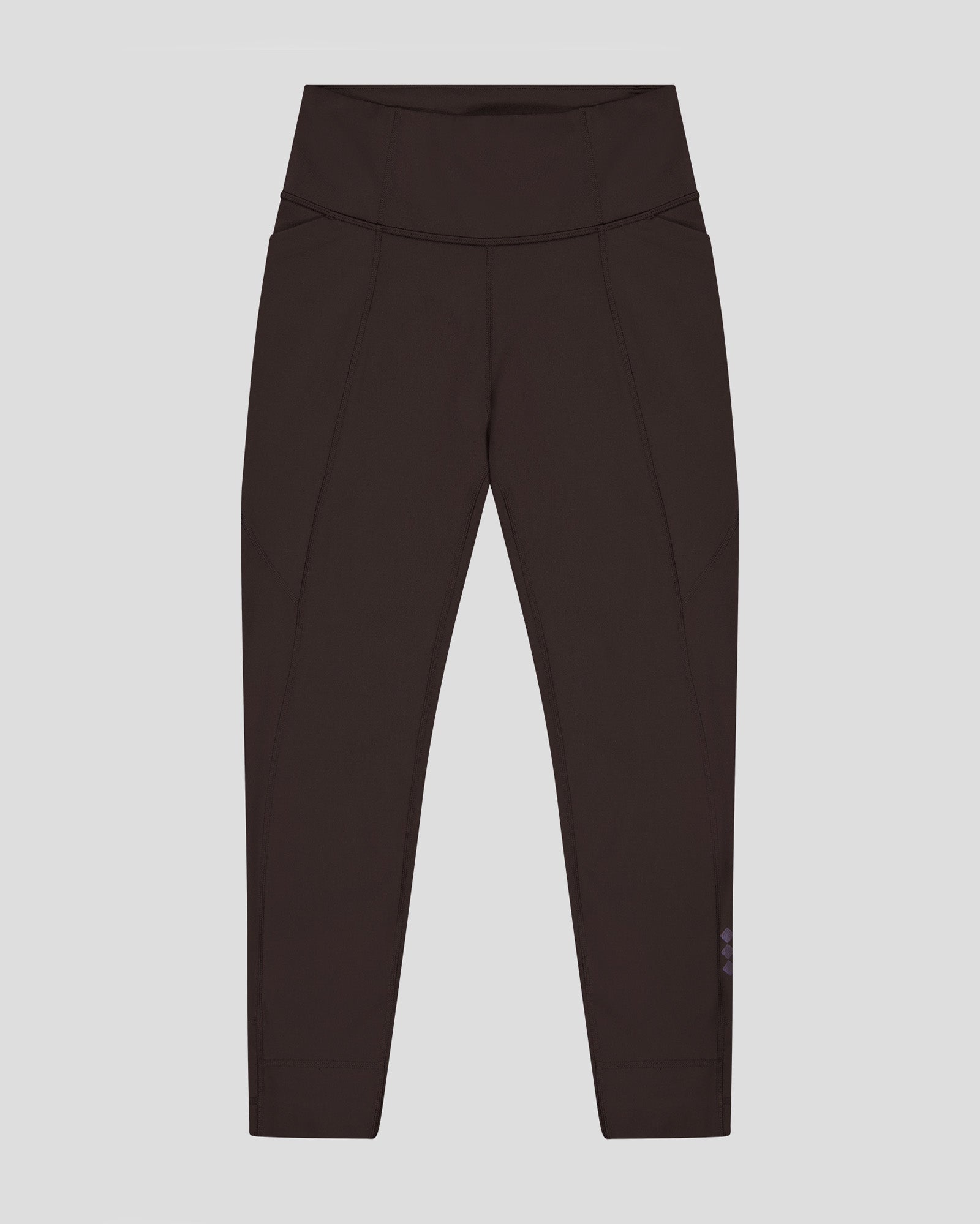 Women's High Waist Seeker 7/8 Leggings - Cold Brew Color - Yoga, Running & Workout Leggings for Women - Perfect for Gym, Pilates & Everyday Wear