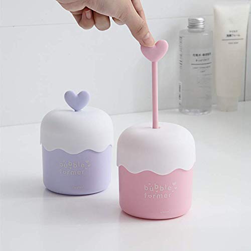 Portable Facial Cleansing Foam Maker - Bubble Foamer Tool for Shower, Bath & Shampoo | Gentle Face Wash & Skincare | Perfect for Travel, Spa Days & Sensitive Skin Care Routines