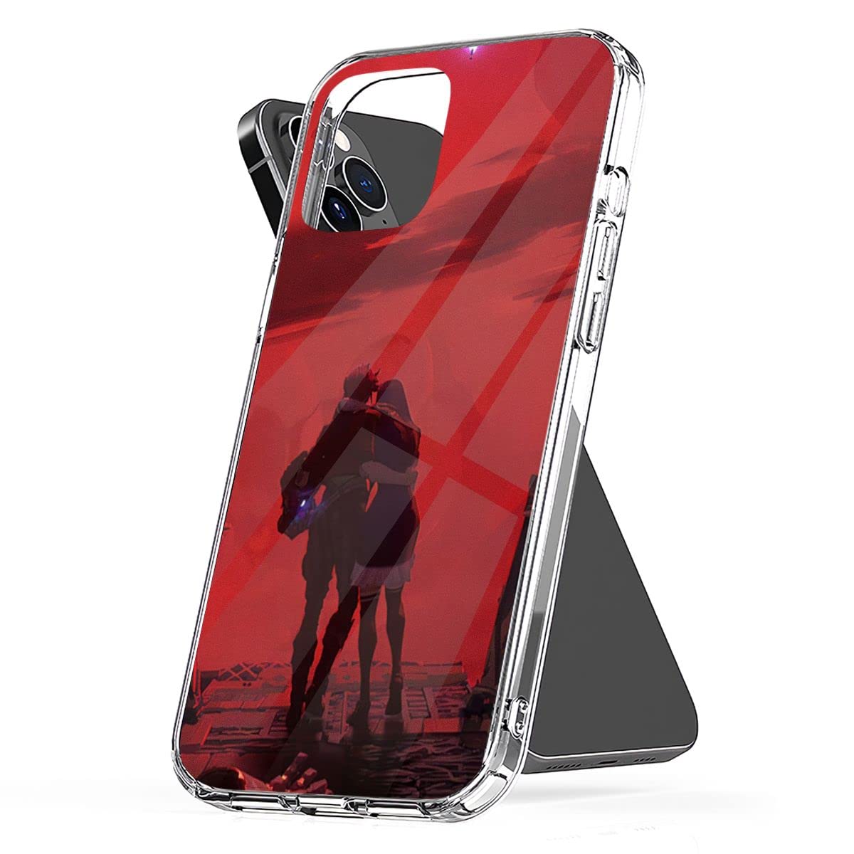 Arcane Shockproof Phone Case for iPhone 13 Pro Max/12/11/X/Xs/Xr/8/7/6/6s Plus & Samsung Galaxy Note/S9/S10/S20/S21 Ultra Plus - Caitlyn Style Protective Cover | Perfect for Gaming, Travel & Everyday Use