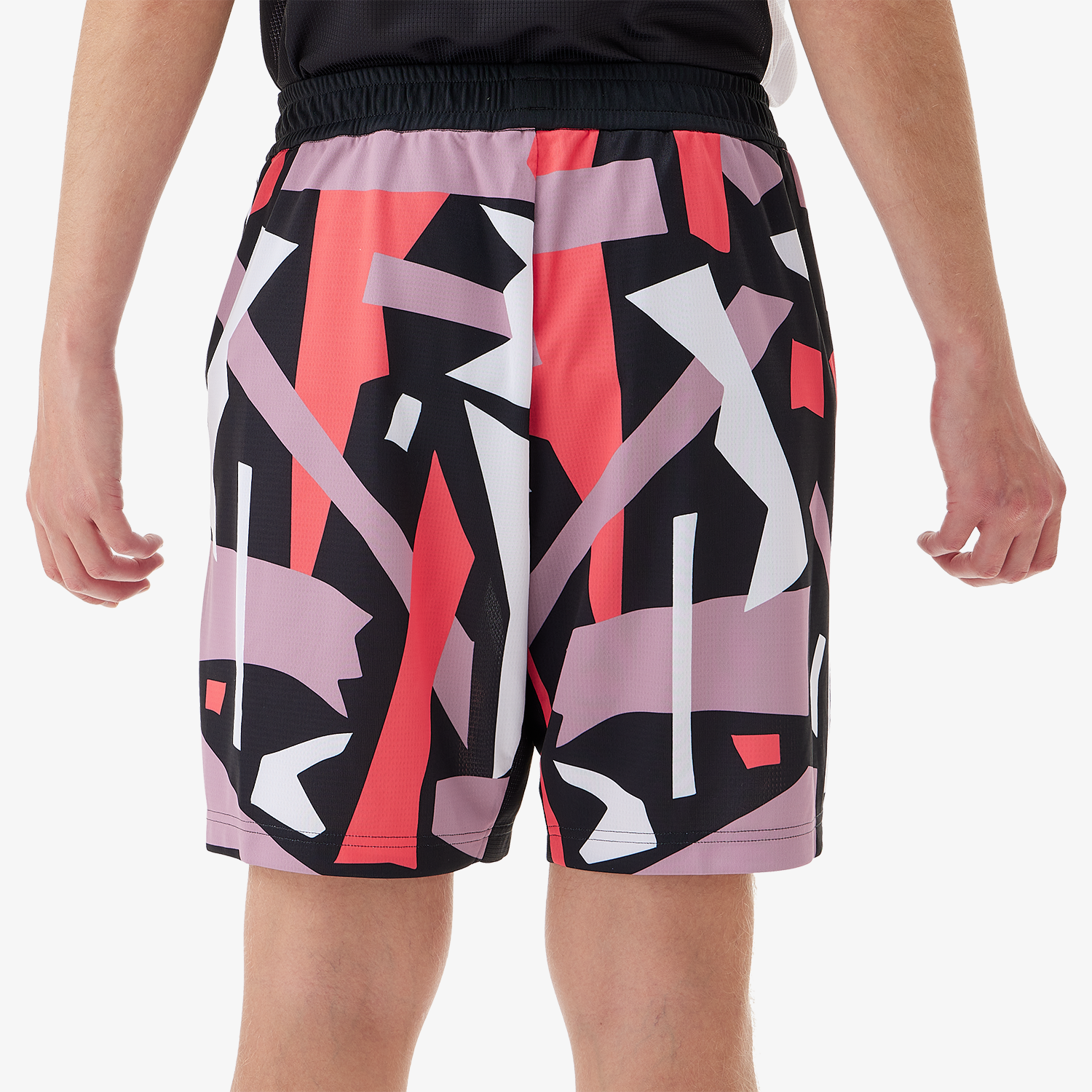 Yonex Men's Knit Shorts 15203 - Breathable Athletic Shorts for Running & Tennis (Black) - Perfect for Gym Workouts & Casual Wear