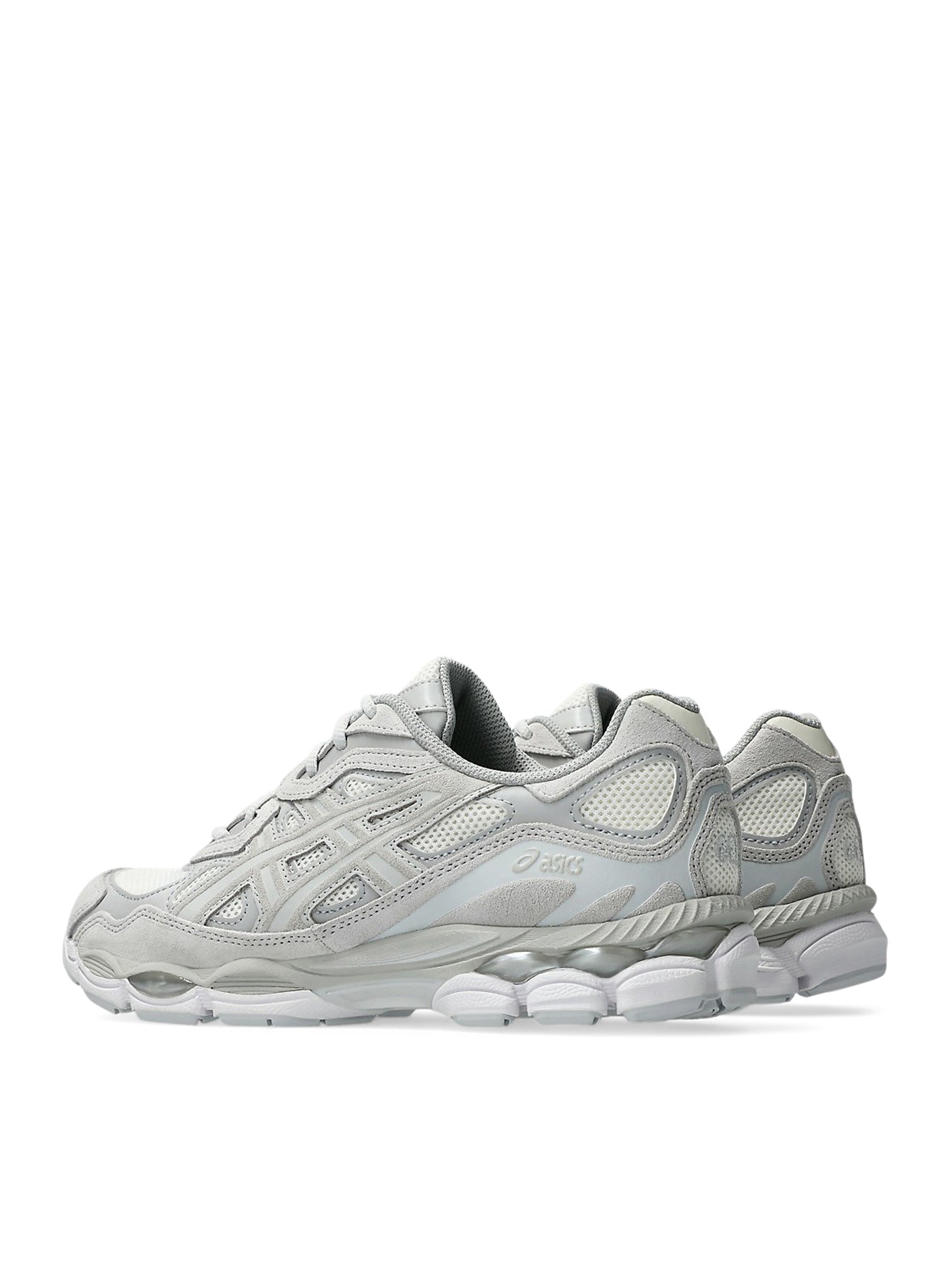 ASICS Gel-NYC Running Shoes - Cream Cloud Grey (1203A663-101) | Neutral Cushioning for Women | Perfect for Jogging, Gym & Casual Wear