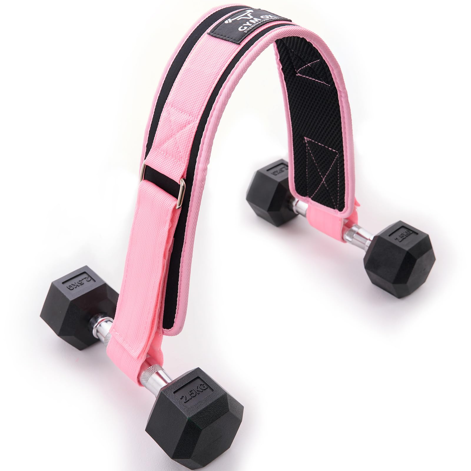 Premium Heavy Duty Dumbbell Hip Thrust Belt - Adjustable Booty Belt for Glute Workouts, Weight Training & Home Gym Exercises (Perfect for Squats, Deadlifts & Strength Training)