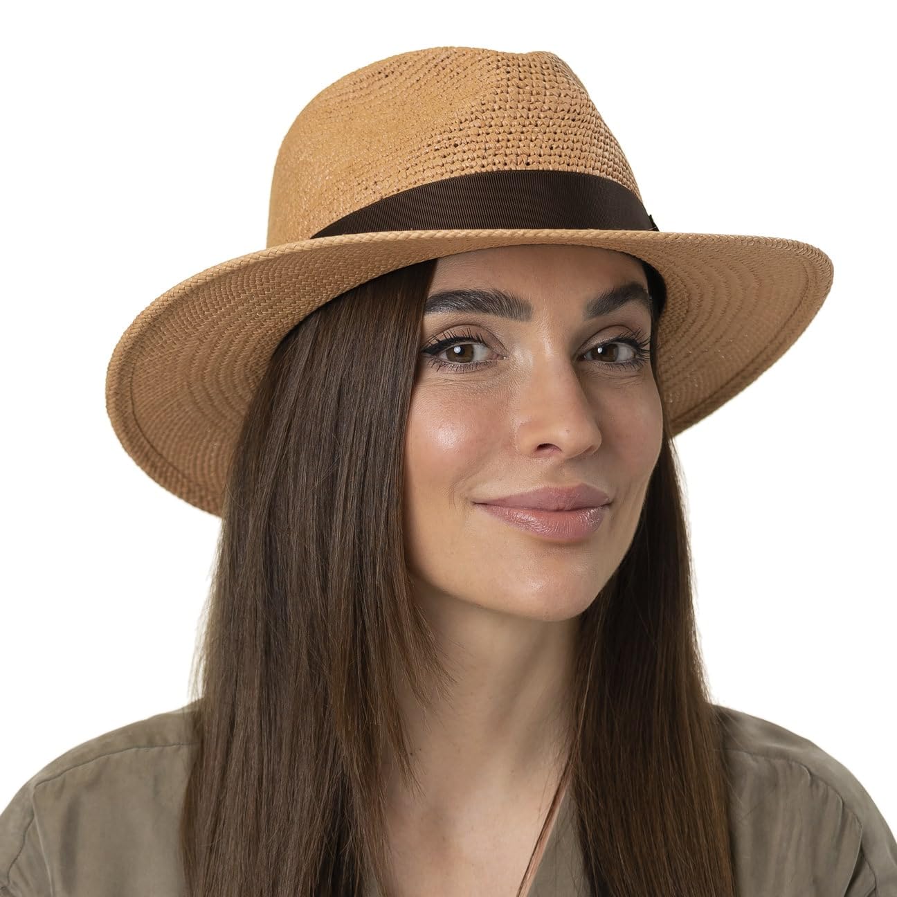 Ricardo Men's Crochet Panama Hat - Handmade in EU - Perfect for Summer Beach Vacations & Outdoor Events