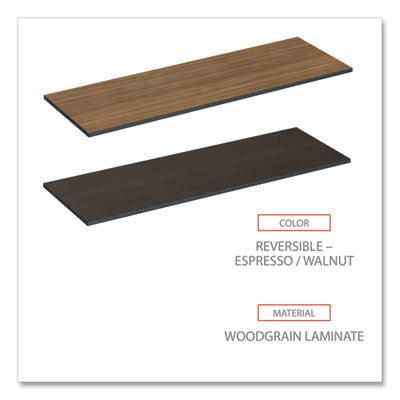Alera® Reversible Laminate Rectangular Table Top 71.5