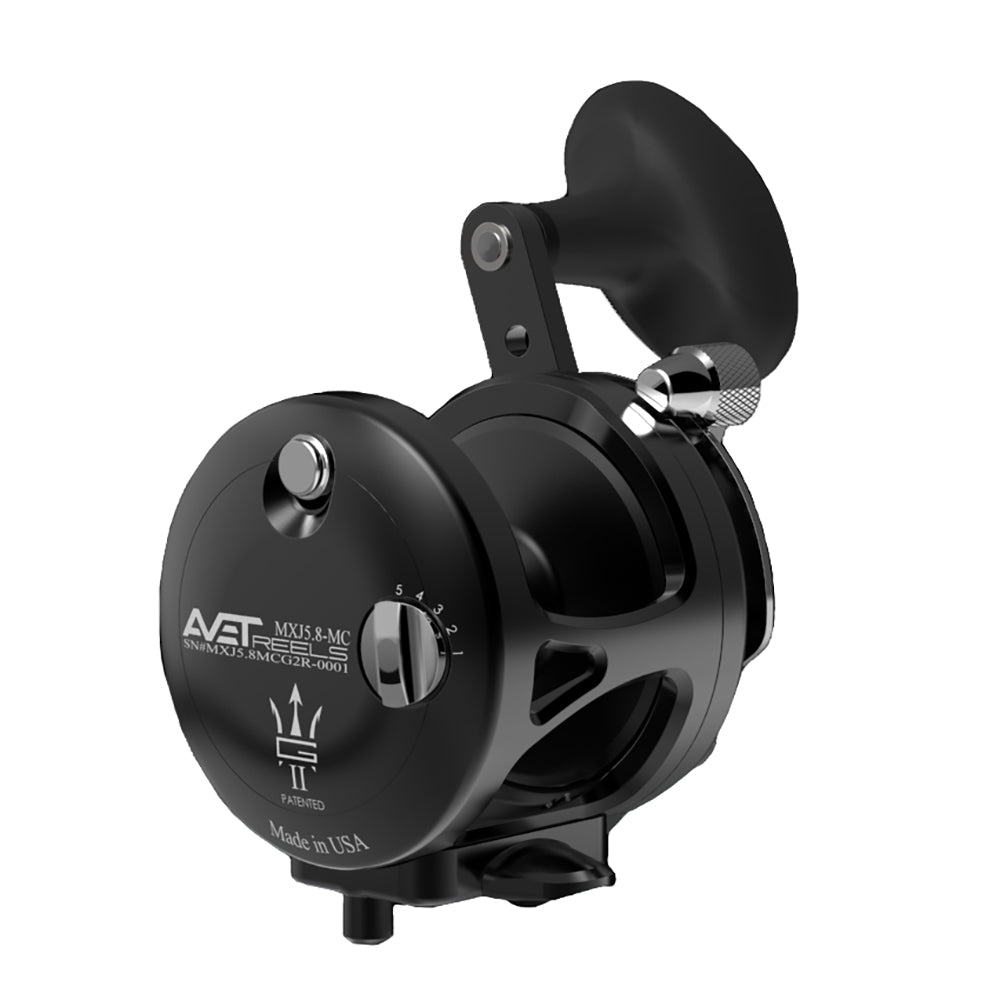 Avet MXJ G2 5.8:1 Single Speed Fishing Reel - Saltwater & Freshwater Spinning Reel for Offshore & Inshore Fishing