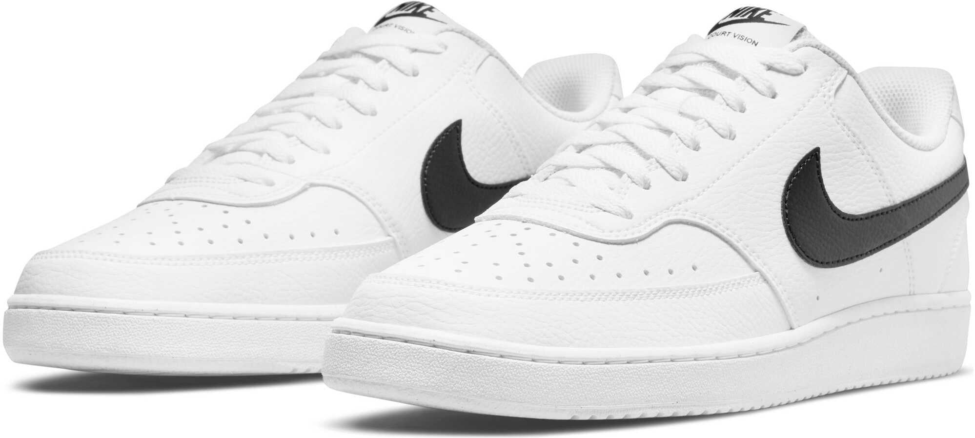 Nike Court Vision Low Next Nature Men's Casual Sneakers - Breathable & Lightweight for Everyday Wear, Gym, and Street Style