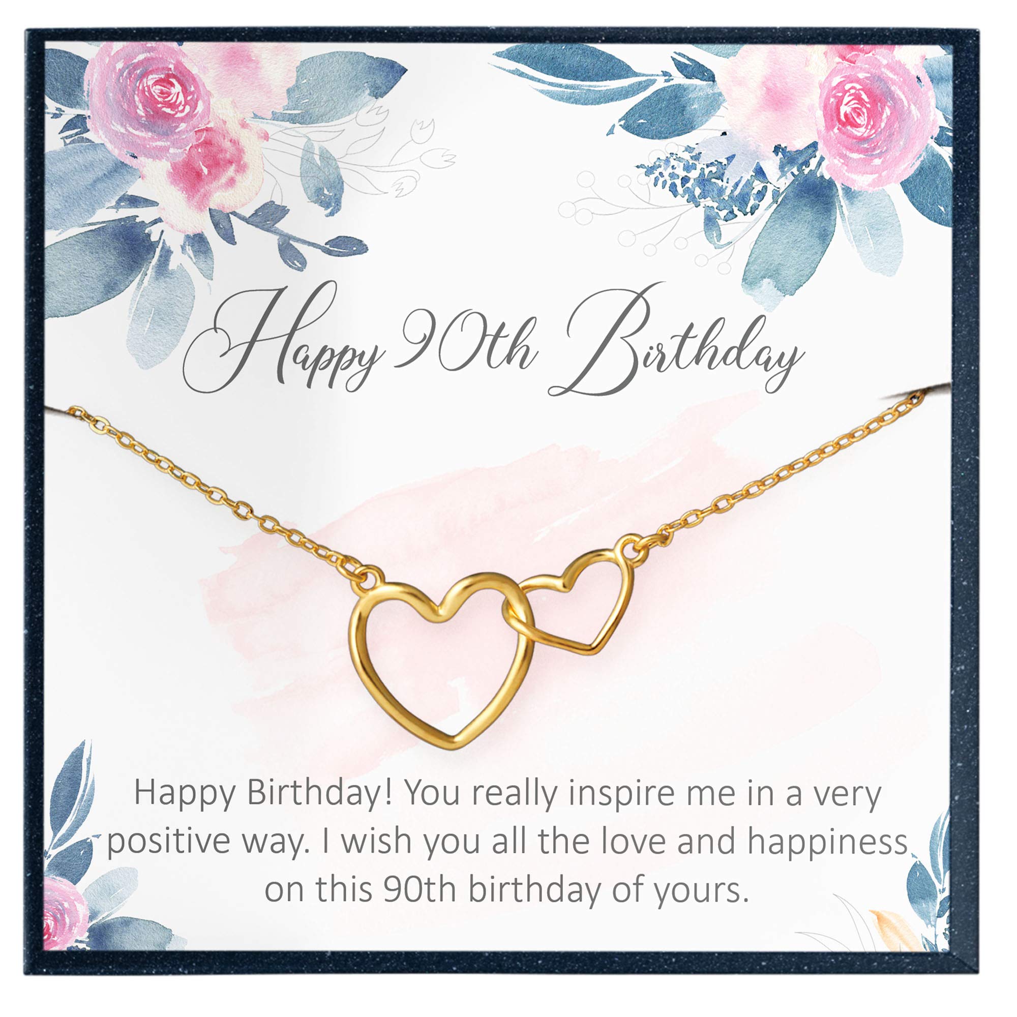 90th Birthday Necklace for Women - Elegant Jewelry Gift for Grandma, Aunt, or Friend - Perfect for Milestone Celebrations & Special Occasions