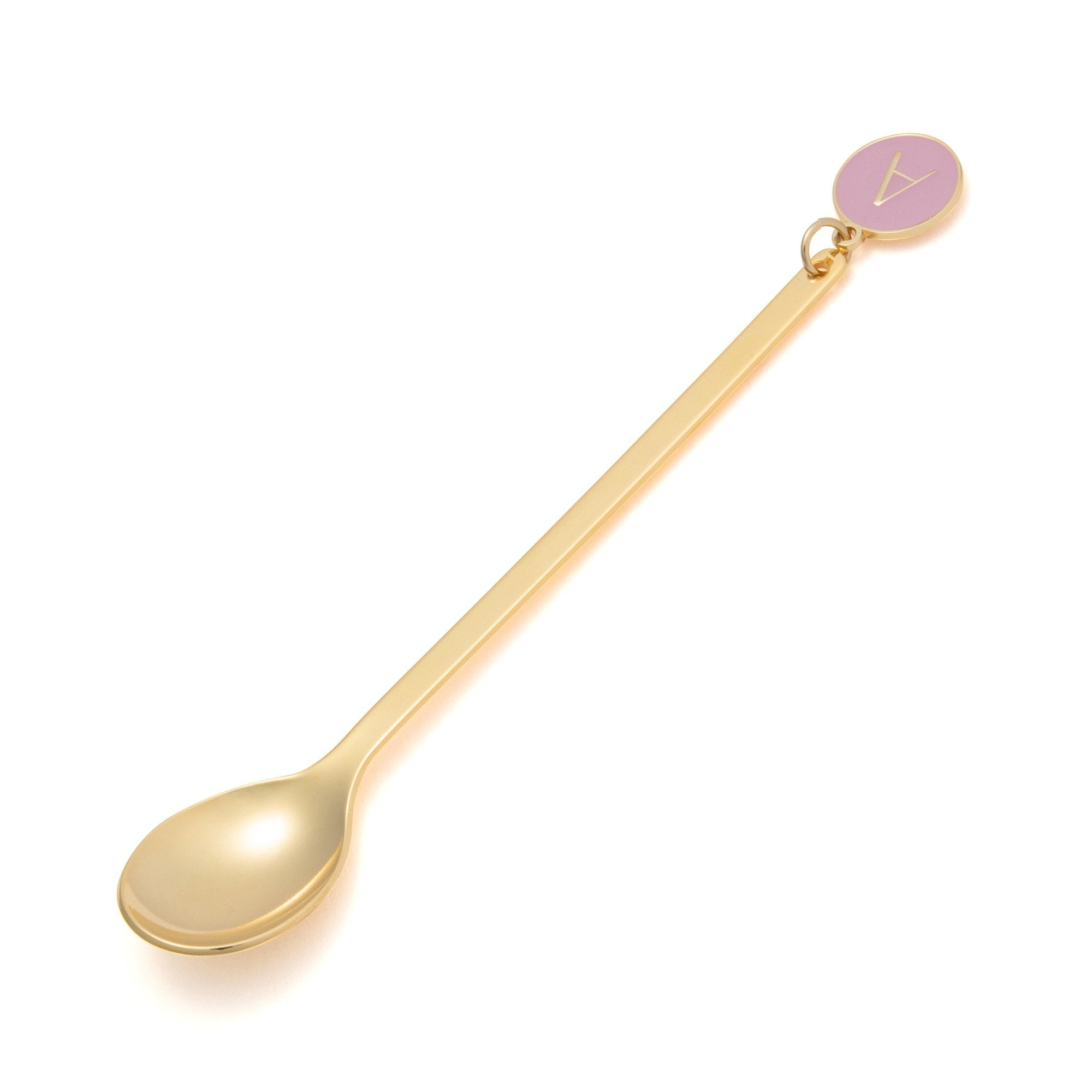 Natural Wooden Teaspoon - Handcrafted Initial Engraved Teaspoon for Coffee, Tea, Sugar - Perfect for Personalized Gifts, Kitchen Decor, and Coffee Bar Accessories