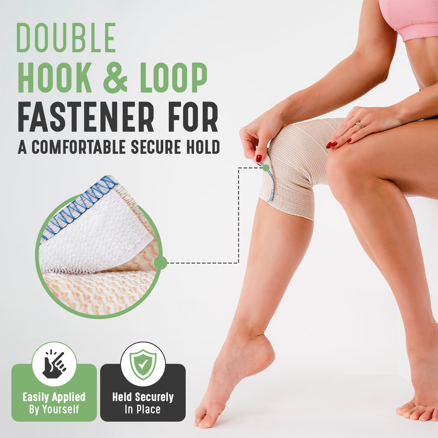 Premium Elastic Bandage Wrap (4