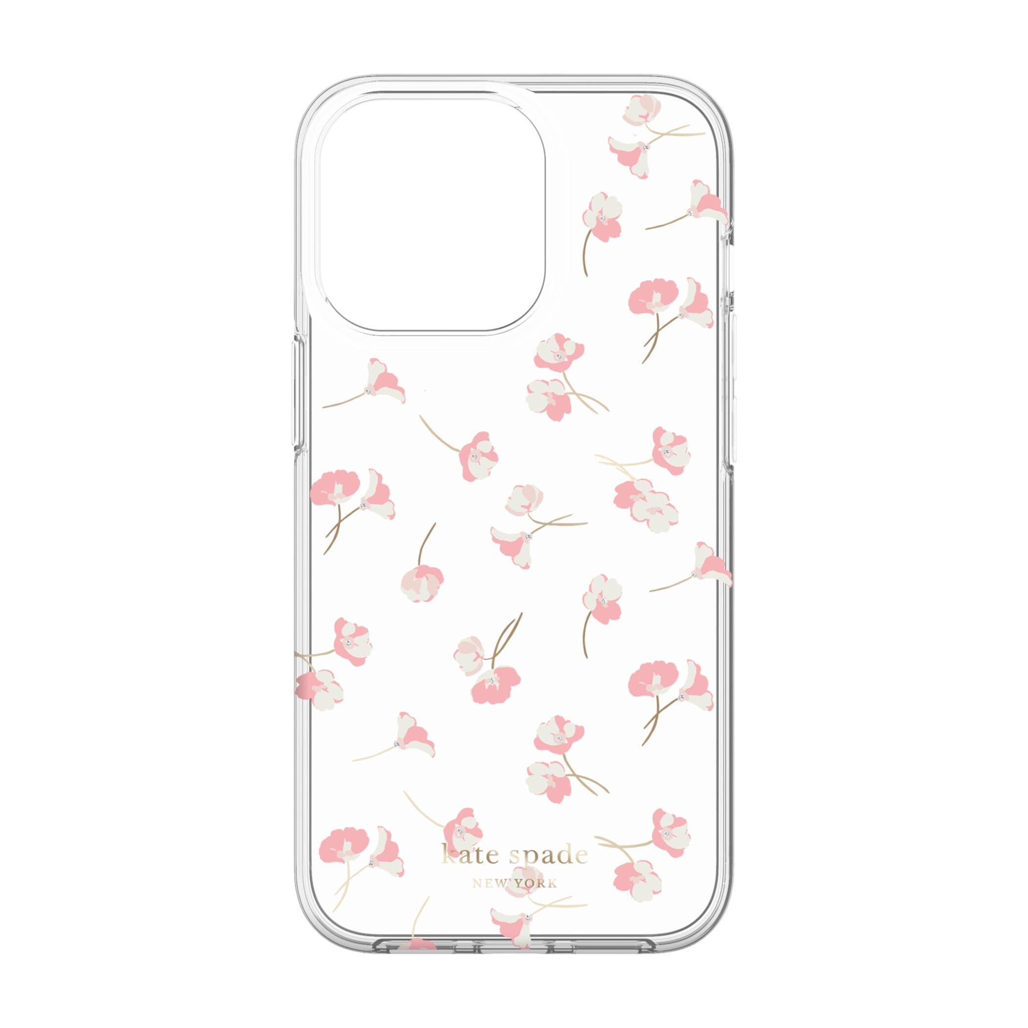 Kate Spade New York iPhone 13 Pro Case - Durable Hardshell Protective Cover with Stylish Design | Perfect for Everyday Use, Travel & Work Protection