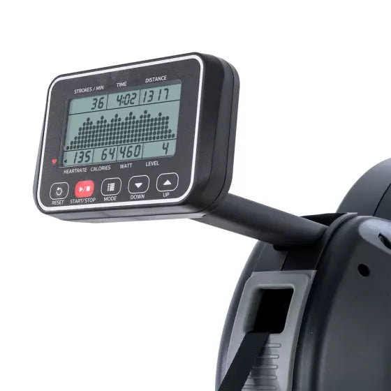 Spirit CRW800 Rowing Machine for Home Gym - Premium Indoor Rower for Full Body Workout | Perfect for Cardio Training & Strength Building | Compact Design for Small Spaces