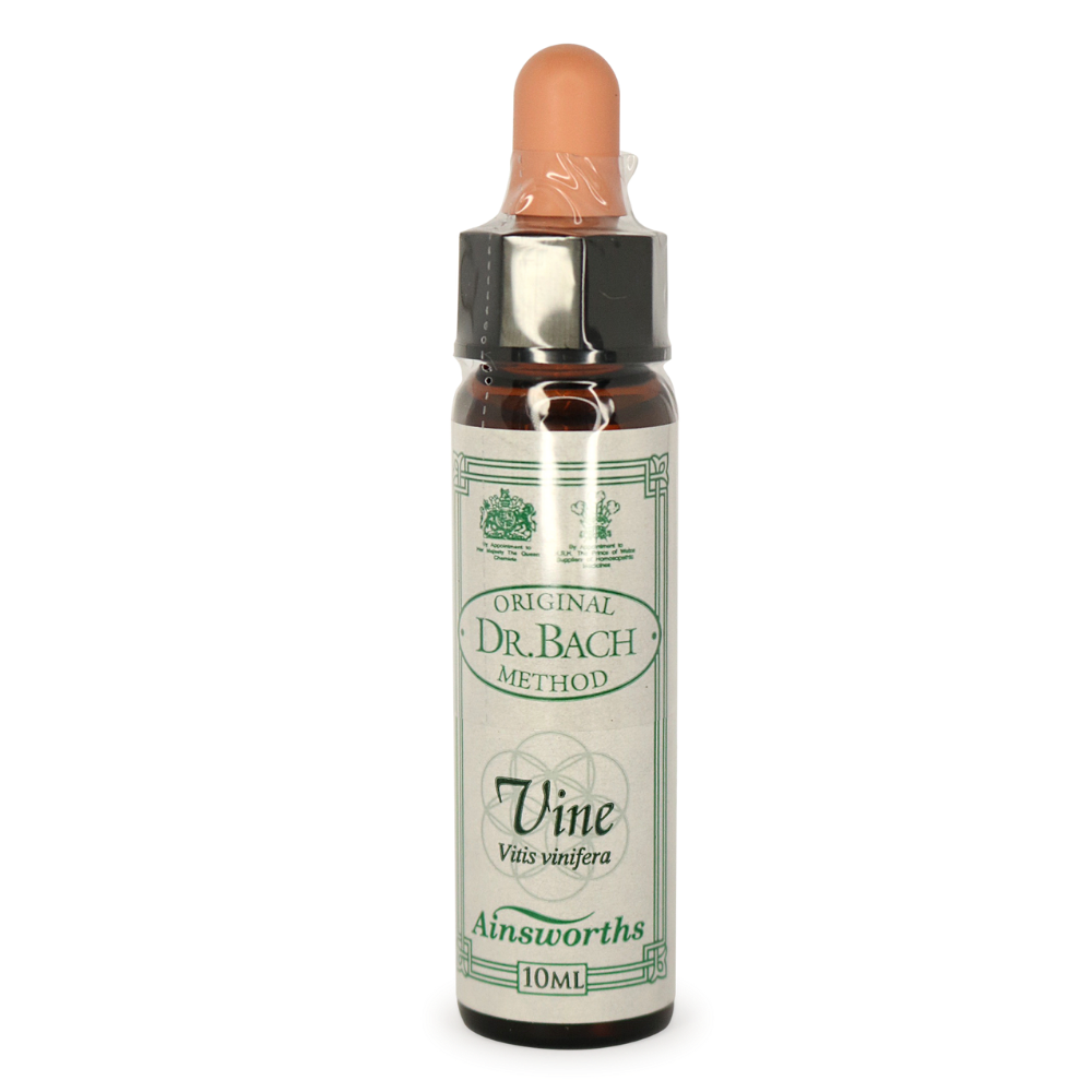 Ainsworths Bach Flower Remedies Vine - Natural Stress Relief & Emotional Balance Drops | Perfect for Anxiety, Focus & Daily Well-Being