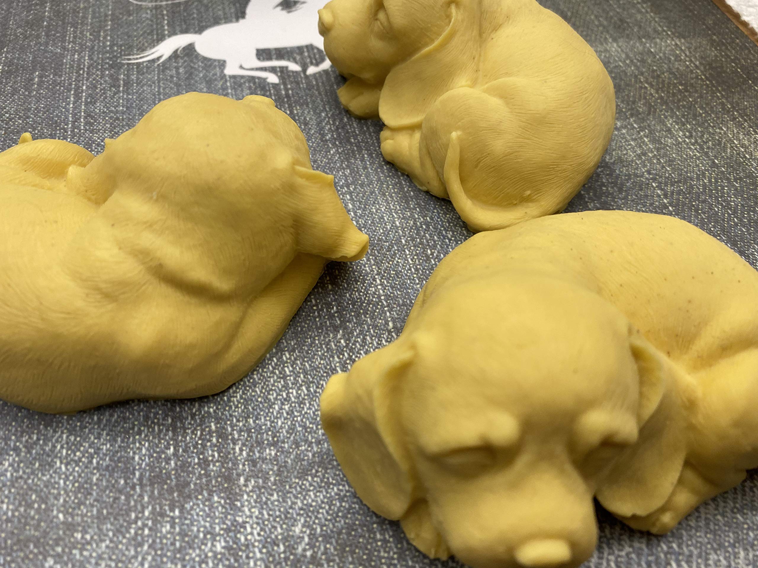 Natural Handmade Yellow Puppy Soap - Organic Glycerin Bar for Kids & Adults - Gentle Moisturizing & Skin-Friendly - Perfect for Bath Time, Gifts & Sensitive Skin Care