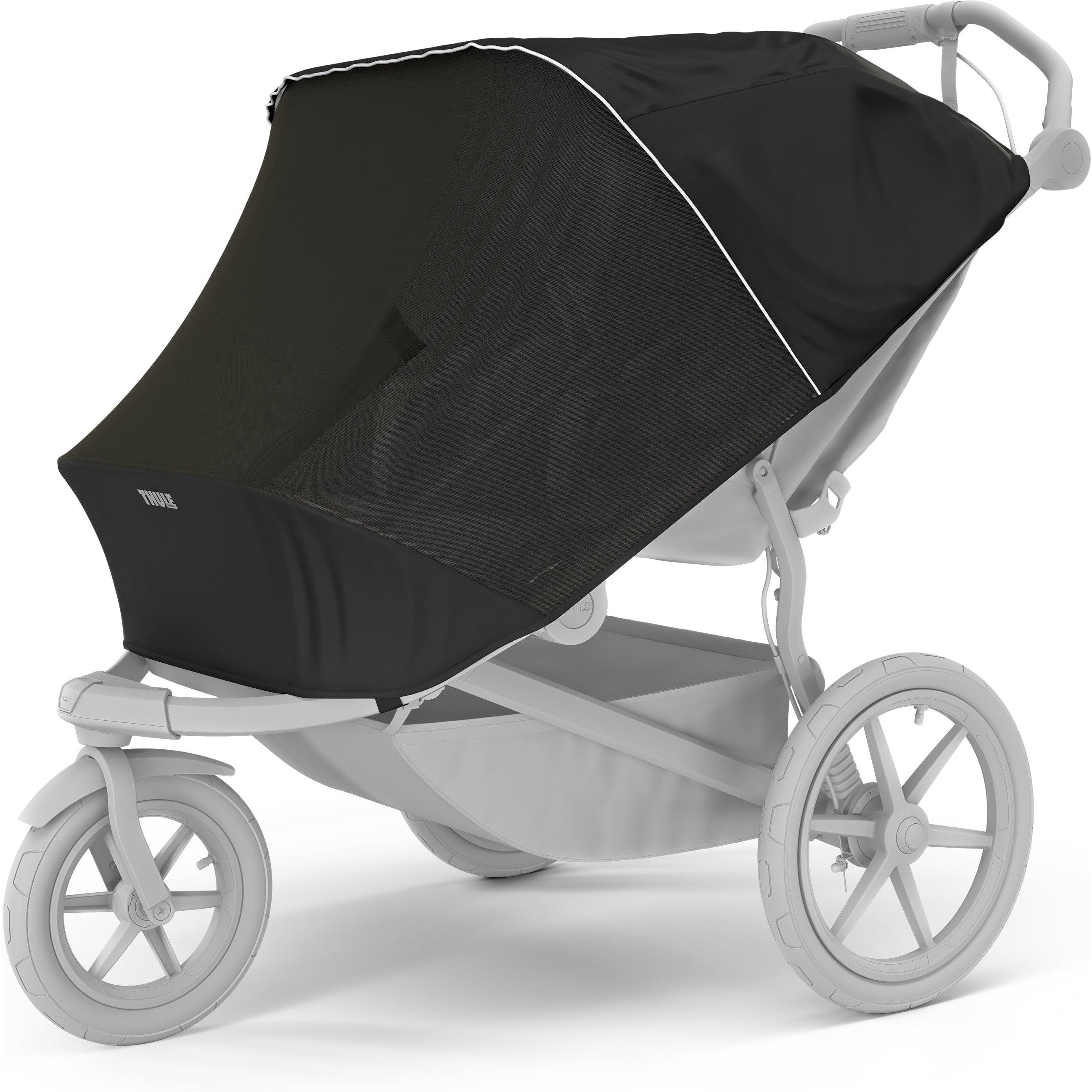 Thule Urban Glide 3 Double Stroller Weather Shield - Waterproof & UV Protection Baby Jogger Cover for All-Season Use - Perfect for Rain, Snow, and Sunny Day Outings