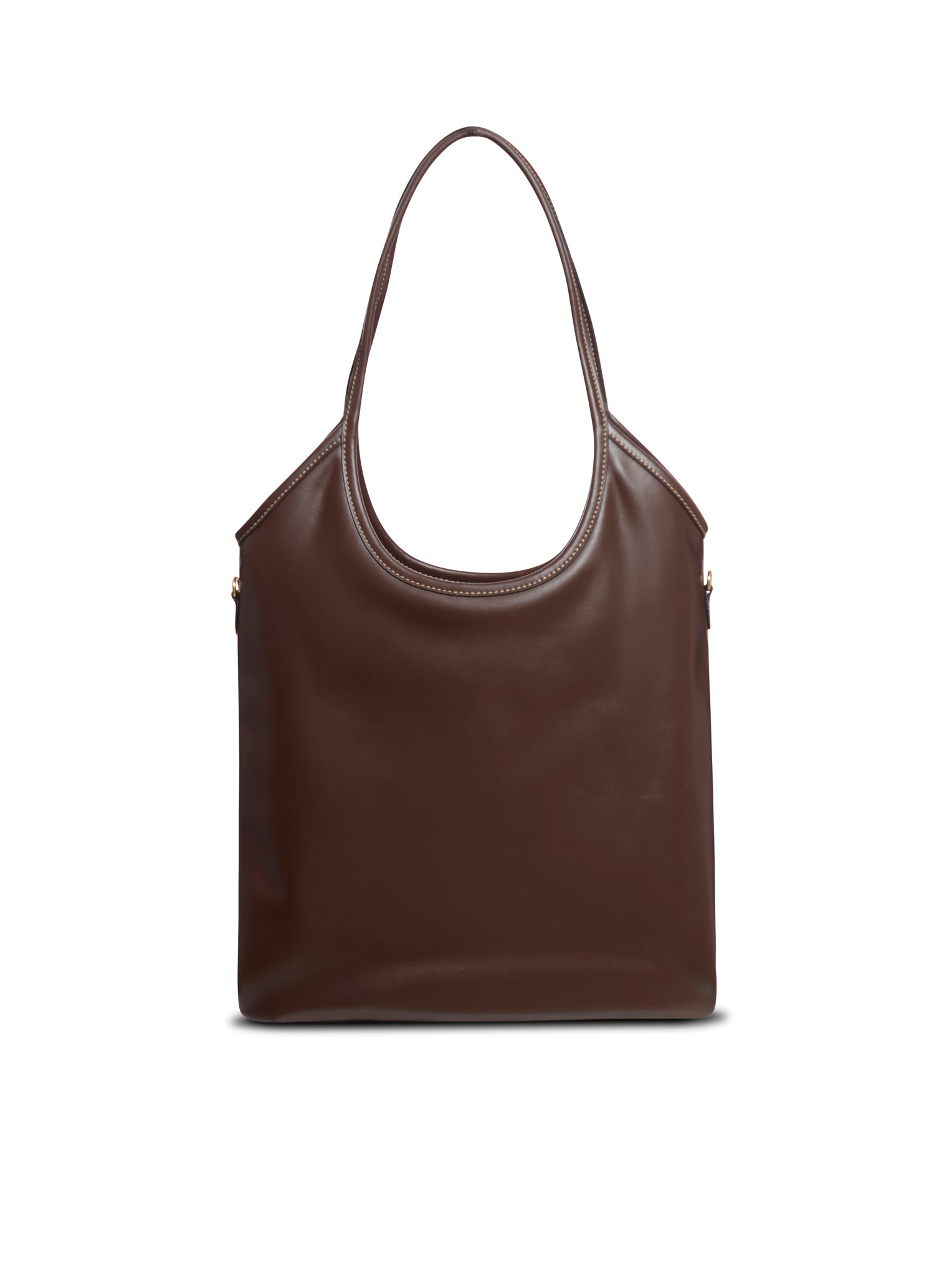 Miu Miu Ivy Leather Crossbody Bag for Women - Genuine Brown Leather Handbag with Gold-Tone Hardware, Perfect for Work, Travel & Everyday Use