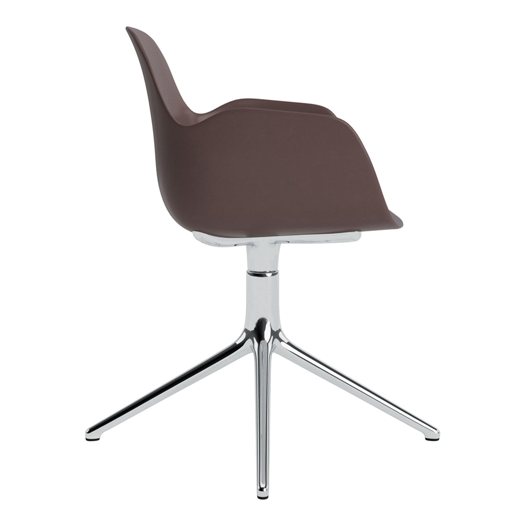 Modern Form Armchair with 4L Swivel Base - Ergonomic Office Chair for Home & Workspace - Perfect for Working, Gaming, and Relaxing