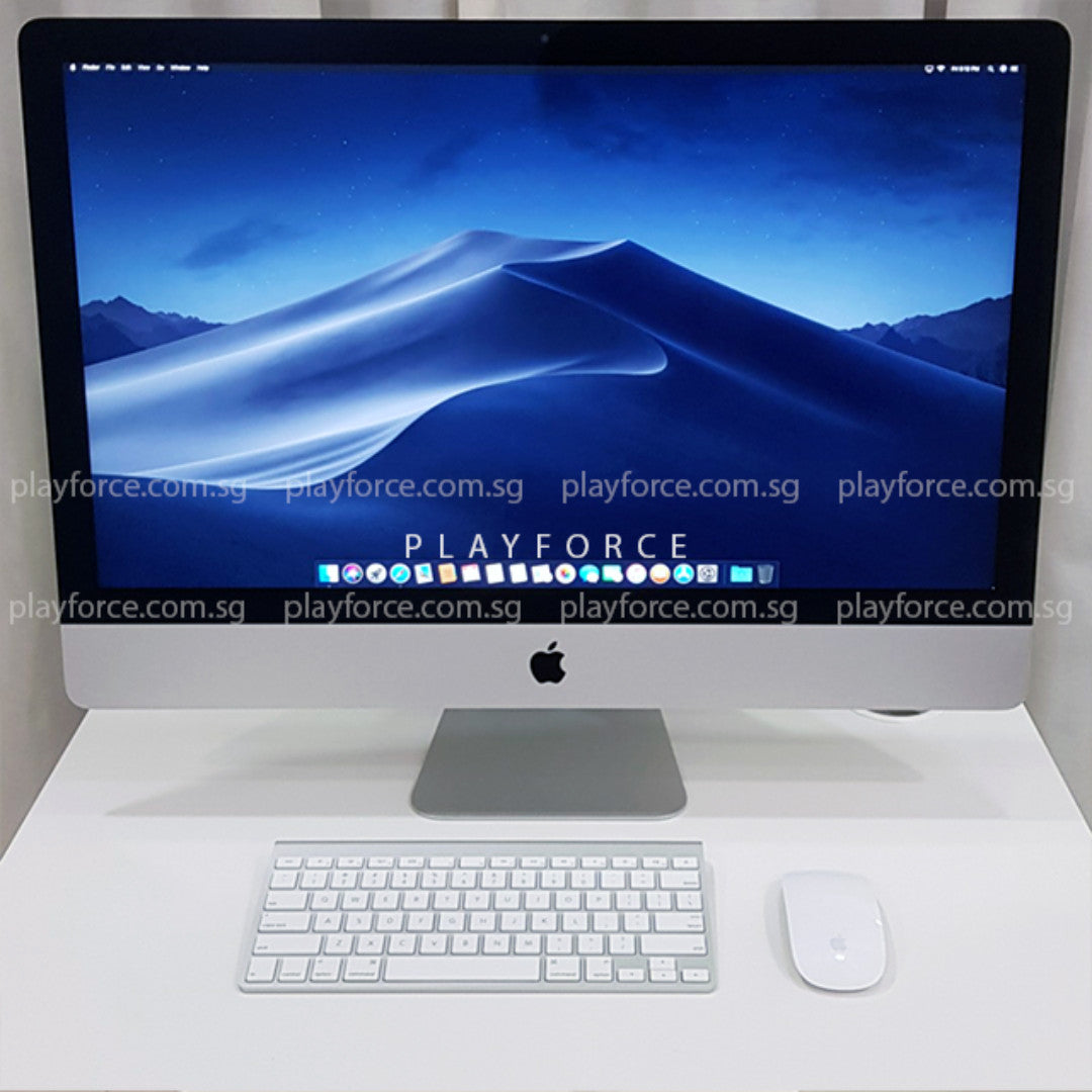 Apple iMac 27-inch Late 2013 Model - Intel Core i5, 8GB RAM, 1TB HDD, NVIDIA GeForce GTX 775M - Perfect for Graphic Design, Video Editing & Home Office Use