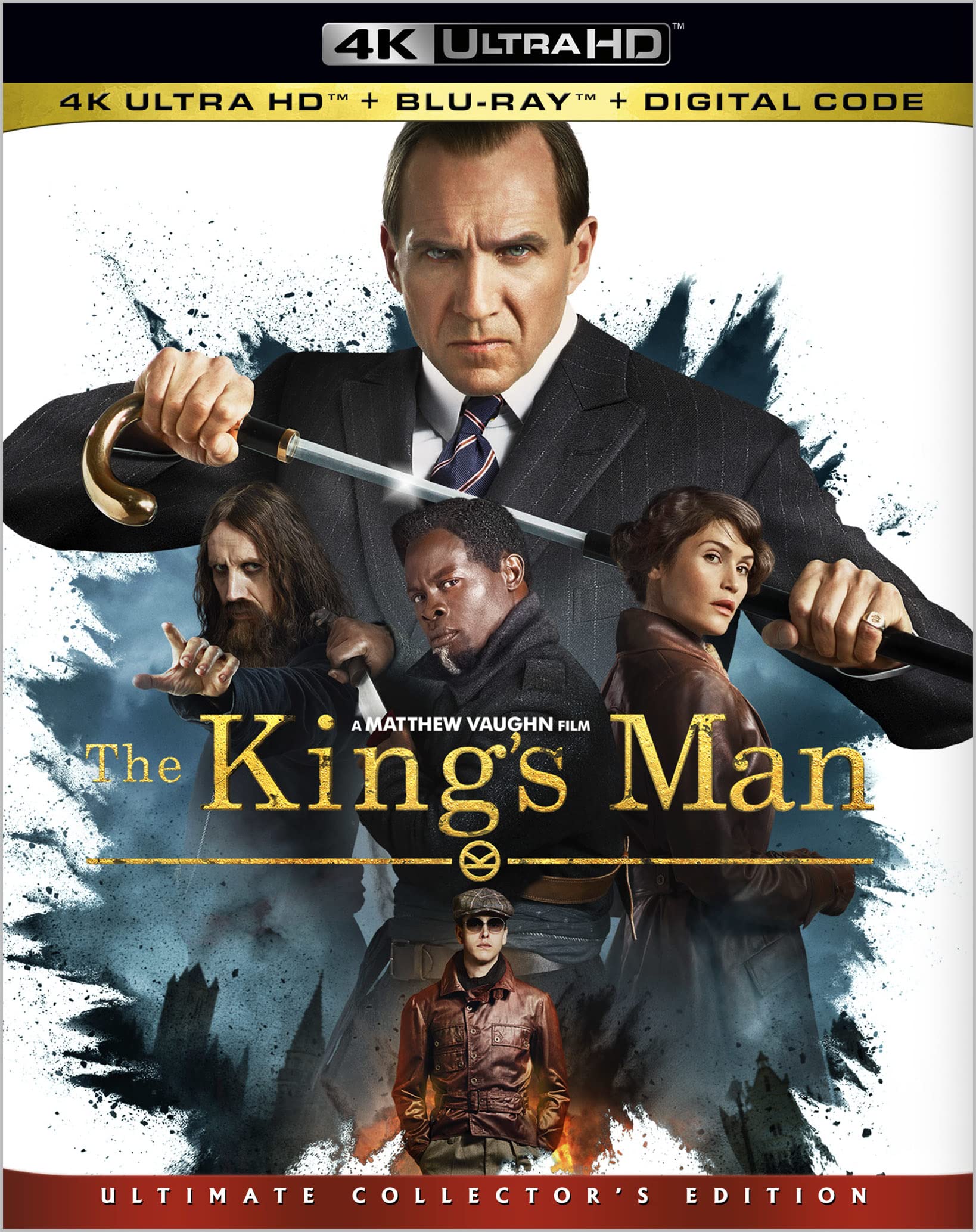 The King's Man [4K UHD] Blu-ray - Action Spy Movie with Colin Firth | Perfect for Home Theater & Movie Night Collections