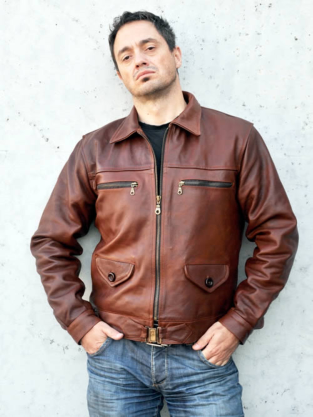 Noble House Hartmann Flight Jacket - Stylish Aviator Coat for Travel & Outdoor