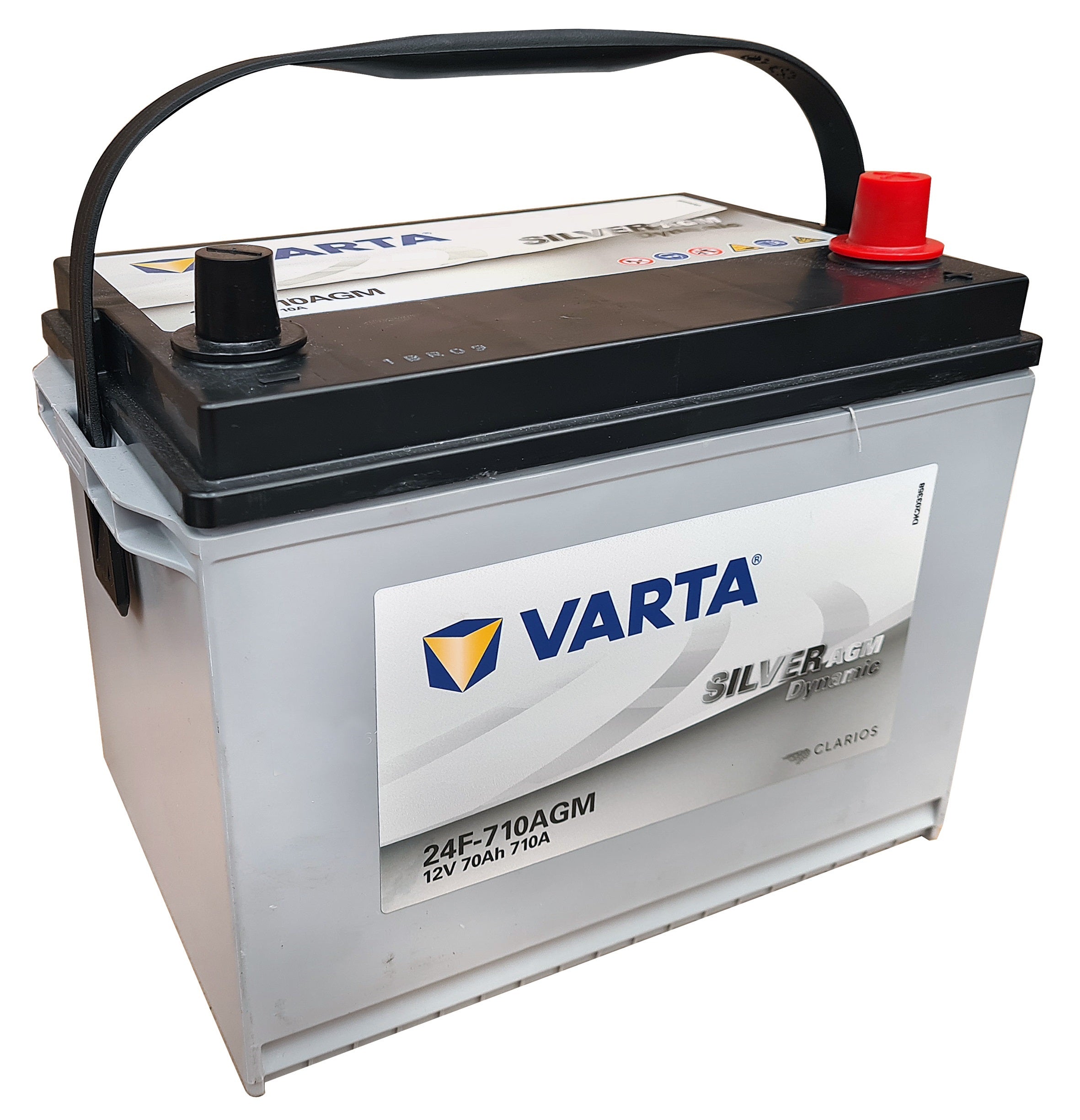 Varta NS70LAGM AGM Stop Start Car Battery 710CCA - Reliable Power for Start-Stop Vehicles, Trucks & SUVs | Perfect for Daily Commuting & Extreme Weather Conditions