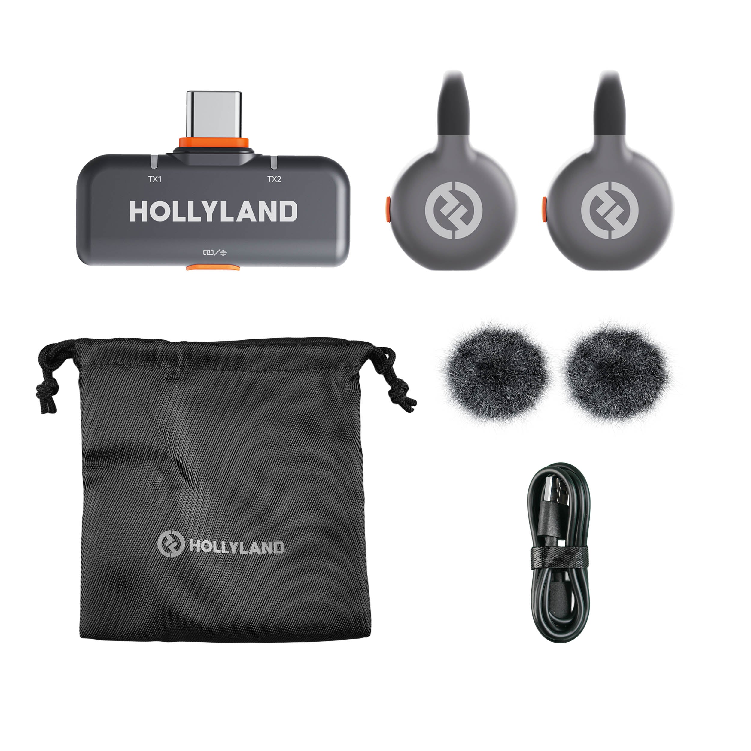 LARK M2S Wireless Lavalier Microphone Duo Kit - Dual Channel Clip-On Mic System for iPhone, Android, DSLR - Perfect for YouTube, Vlogging, Interviews & Live Streaming