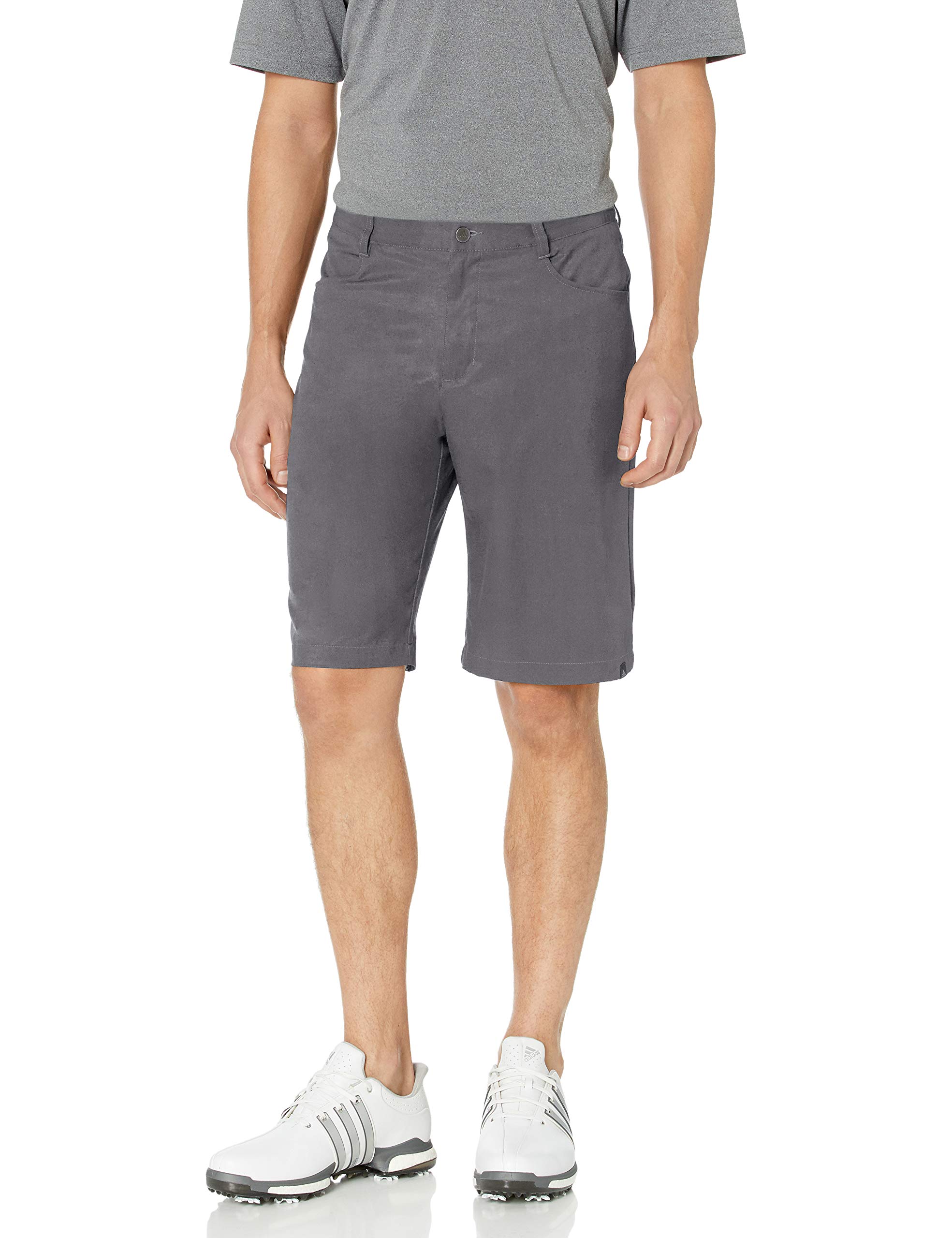 **Adidas Golf Men's Adi Ultimate Twill Shorts – Lightweight, Moisture-Wicking & Comfortable for Golf & Casual Wear**