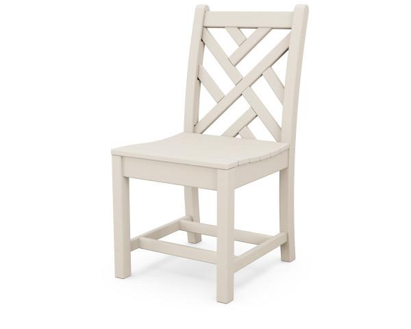 Polywood Chippendale Dining Side Chair - Weather-Resistant Outdoor/Indoor Furniture - Perfect for Patio, Garden, Dining Room & Restaurant Use
