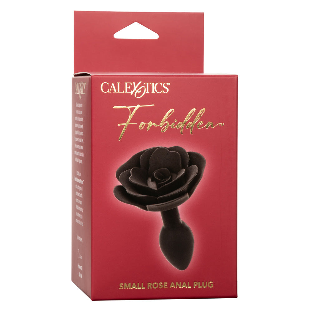 Forbidden Silicone Rose Anal Plug - Small Size for Beginners - Perfect for Sensual Play & Couples Intimacy
