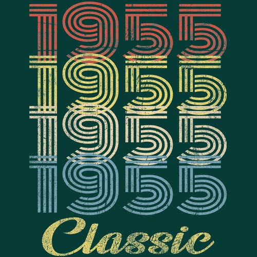 Vintage 1955 Retro 70th Birthday T-Shirt for Men - Classic 70th Birthday Gift Idea - Perfect for Milestone Celebrations & Birthday Parties