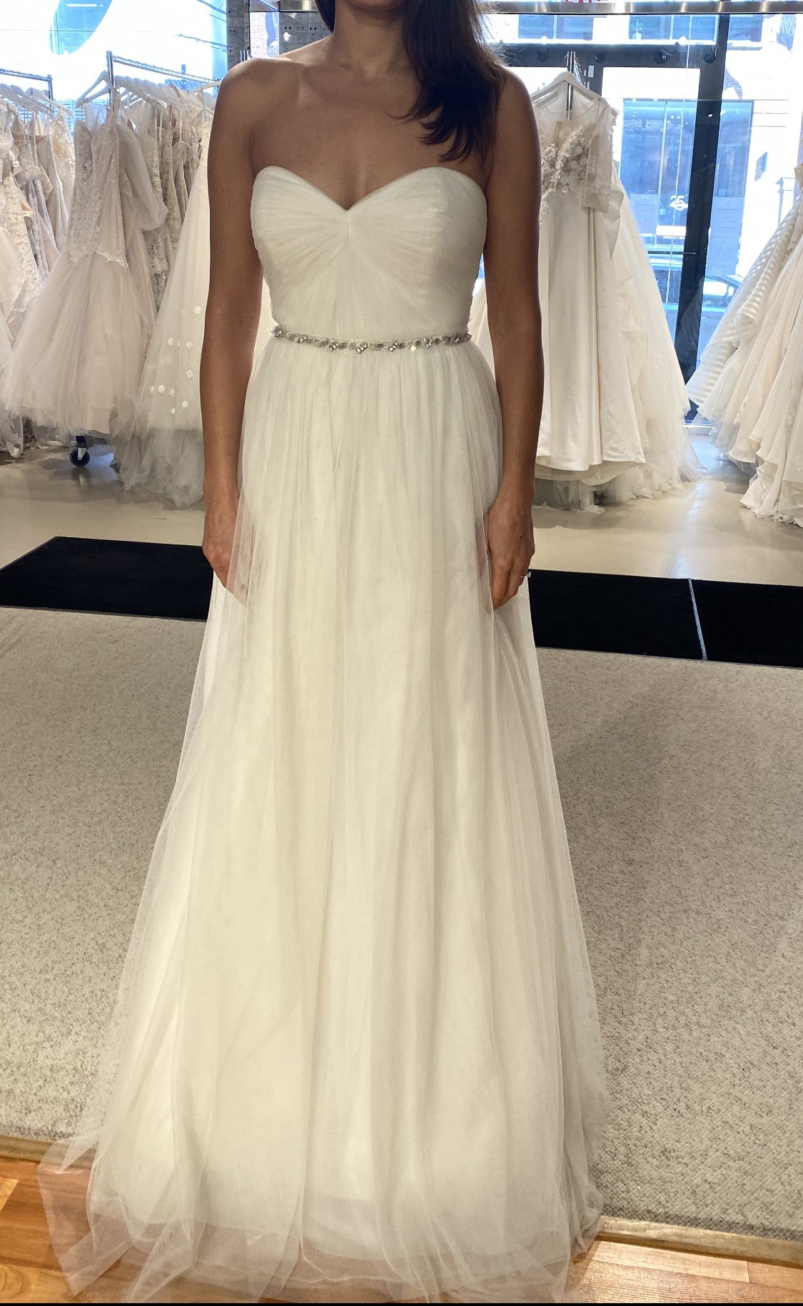 Jenny Yoo Hathaway Gown - Elegant Wedding Dress for Brides & Formal Events | Perfect for Beach Weddings, Evening Galas & Special Occasions