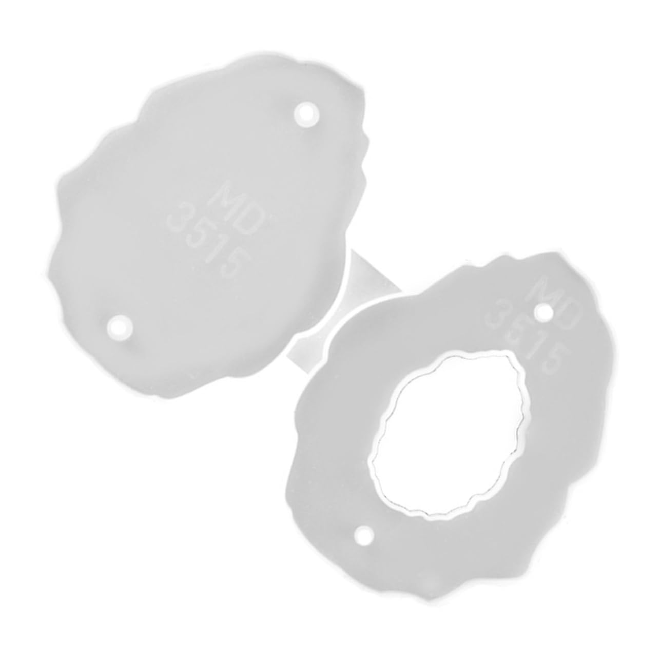 1pc DIY Silicone Photo Frame Mold for Epoxy Resin Craft - Perfect for Custom Picture Frames, Scrapbooking & Home Decor Projects