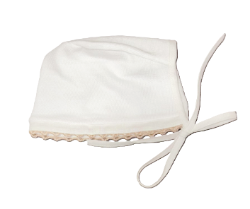 LA MASCOT Baby Bonnet for Newborn to 9 Months - Soft Cotton Infant Hat for Boys & Girls - Perfect for Photography, Outings & Special Occasions