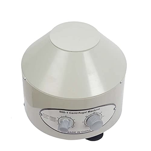 Portable Electric Centrifuge Machine with Timer & Speed Control - Compact Benchtop Lab Equipment for DNA, Blood, Urine Testing in Home & Clinical Labs